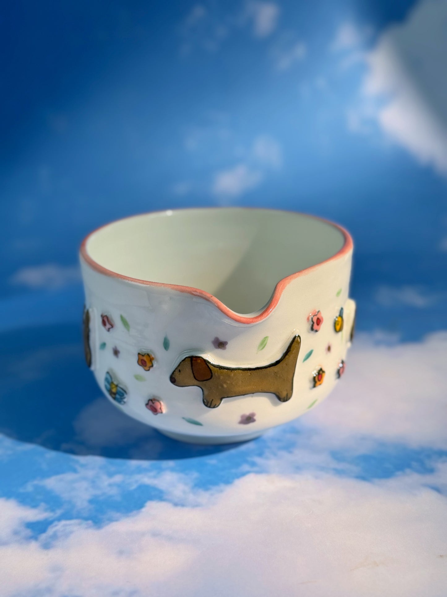 (PREORDER)dashshund adventures matcha bowl