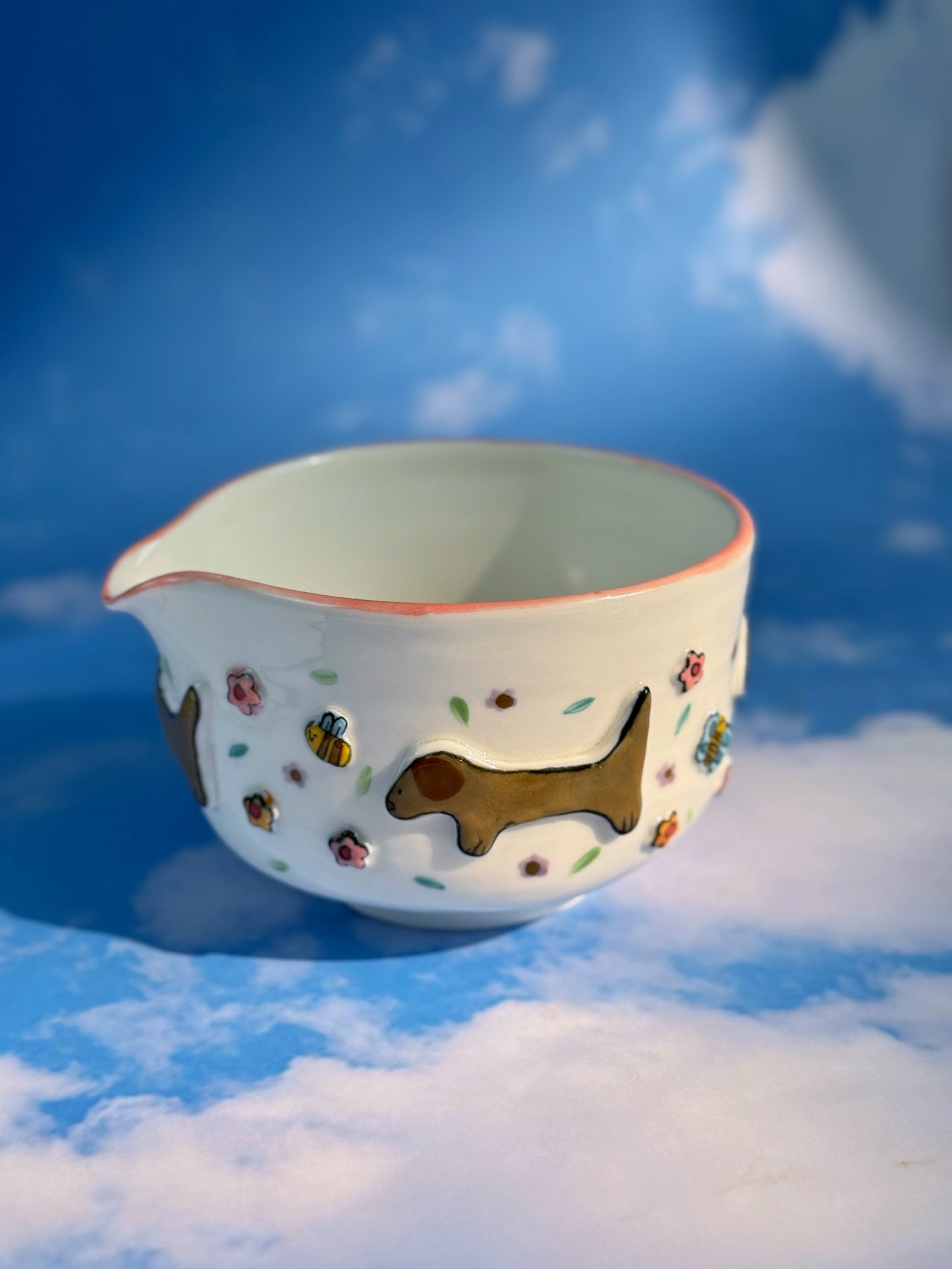 (PREORDER)dashshund adventures matcha bowl