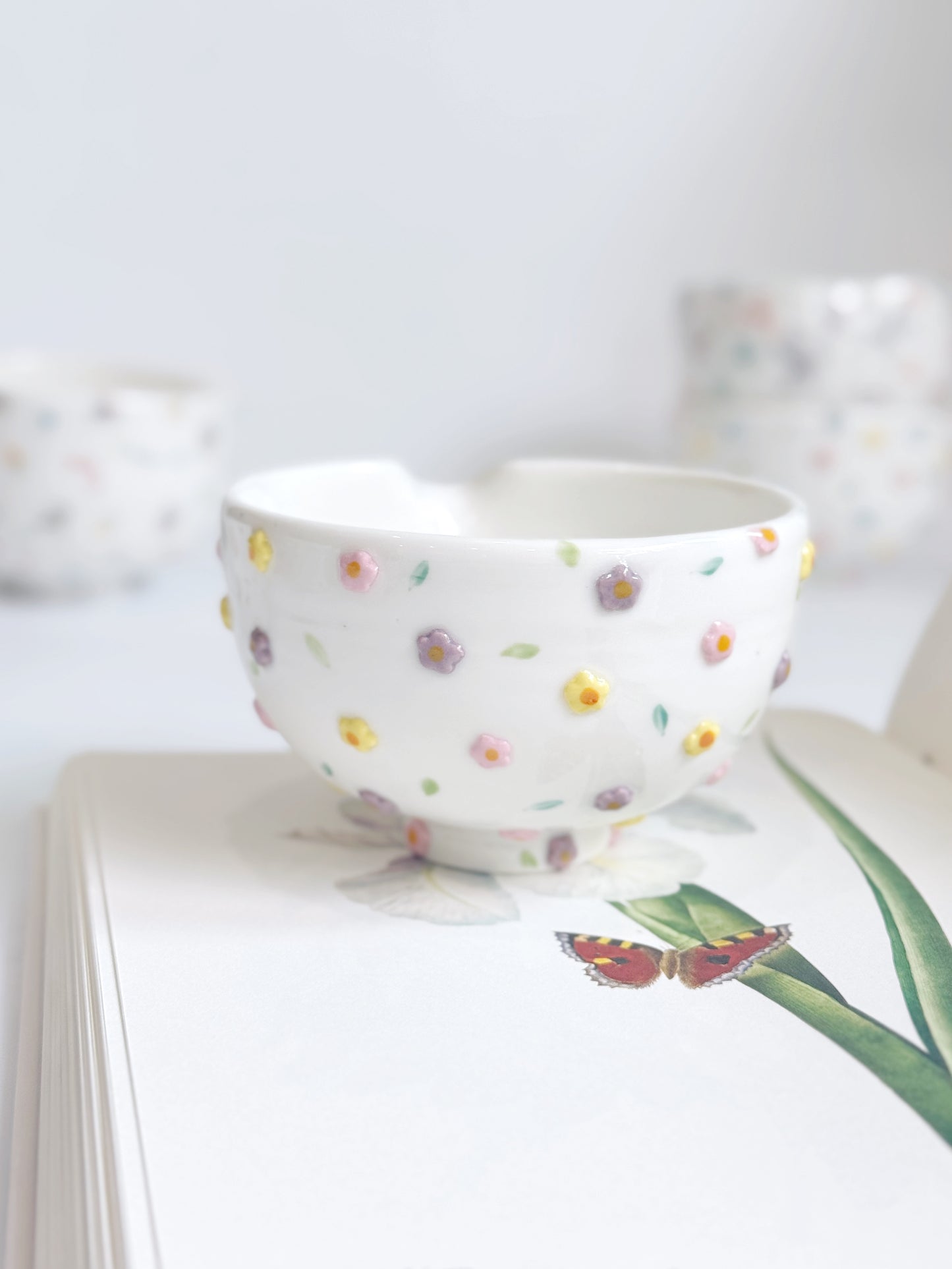 floral sorbet matcha bowl