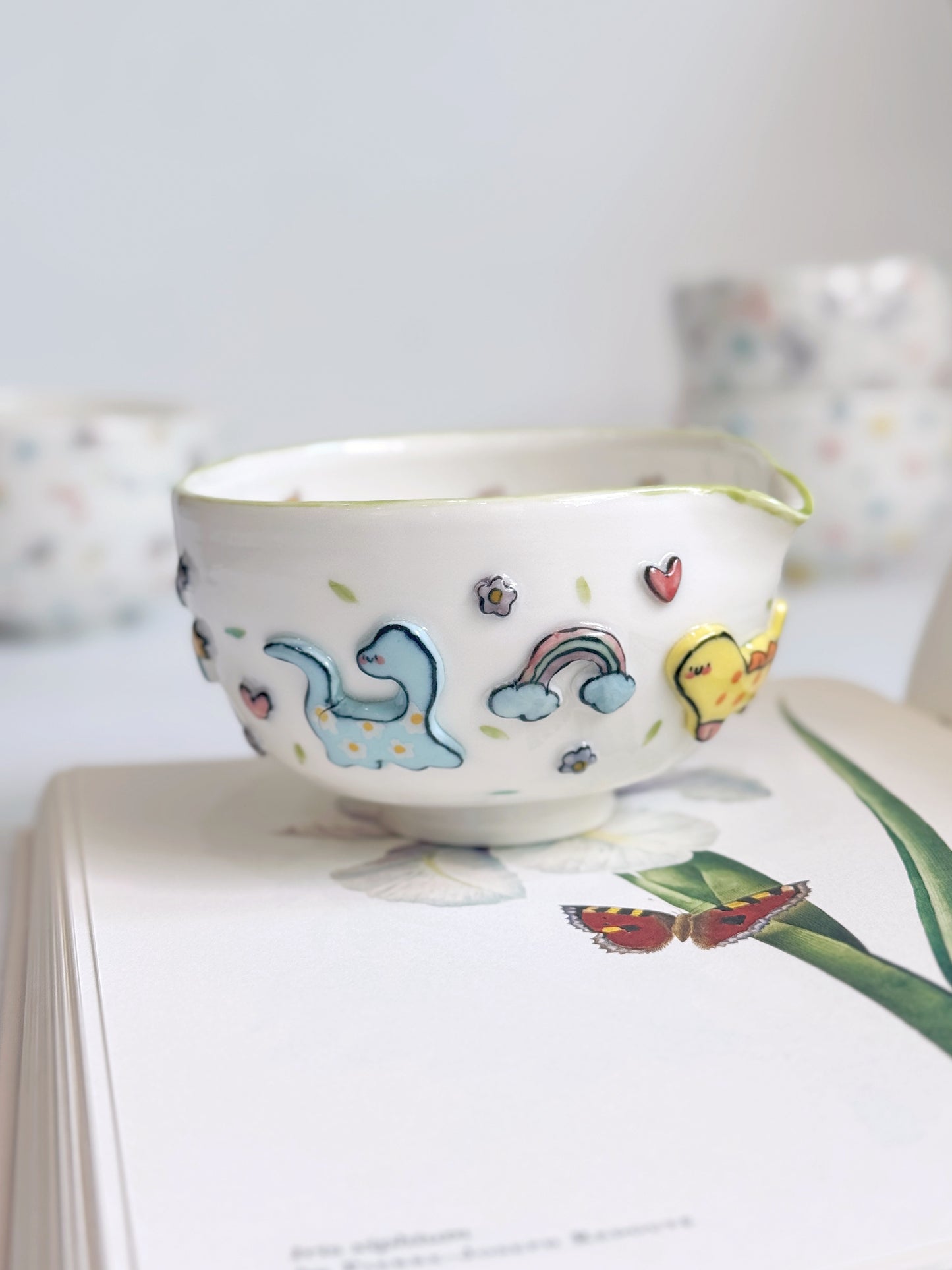 (PREORDER)jurassic skies matcha bowl