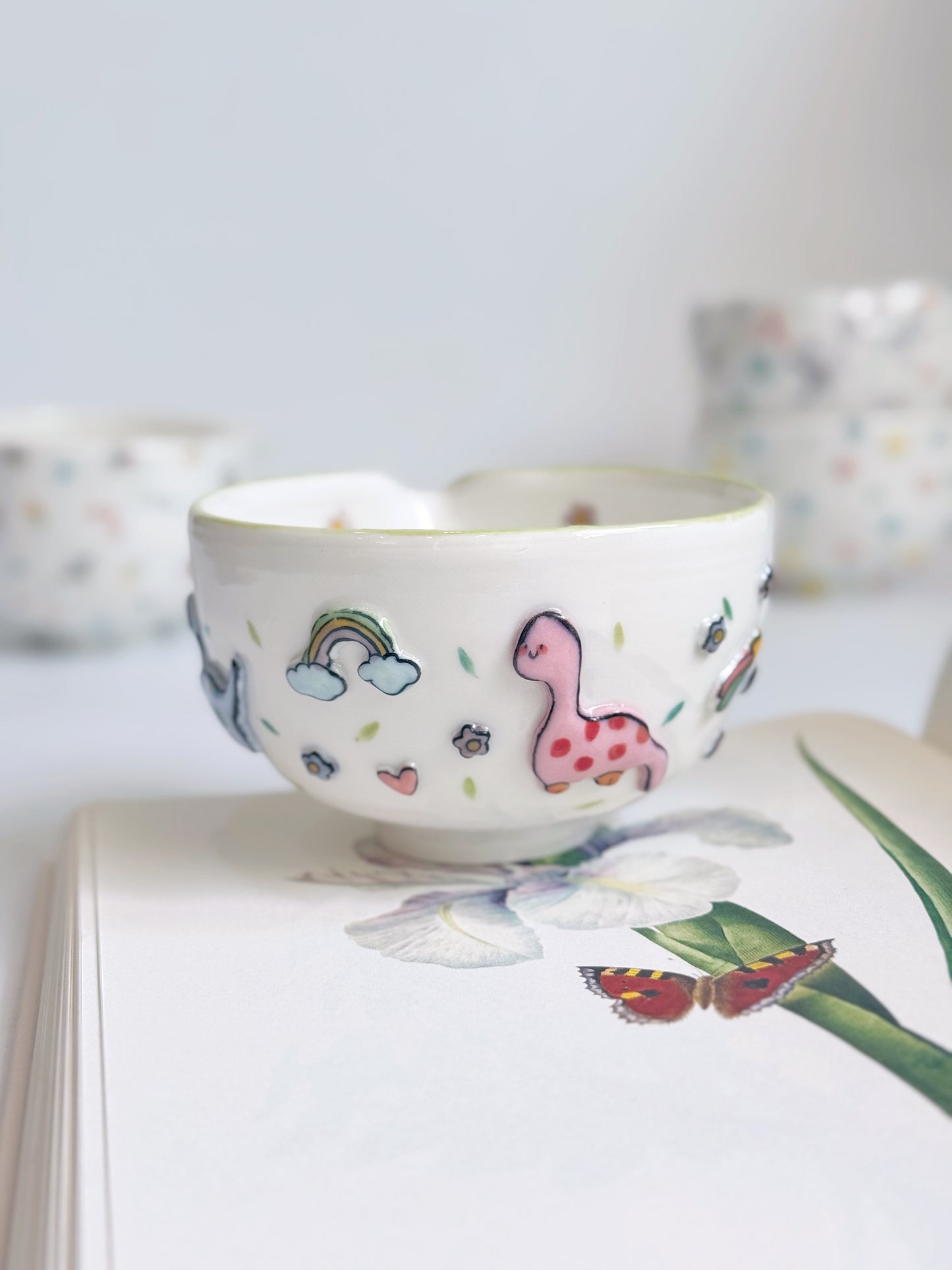 (PREORDER)jurassic skies matcha bowl