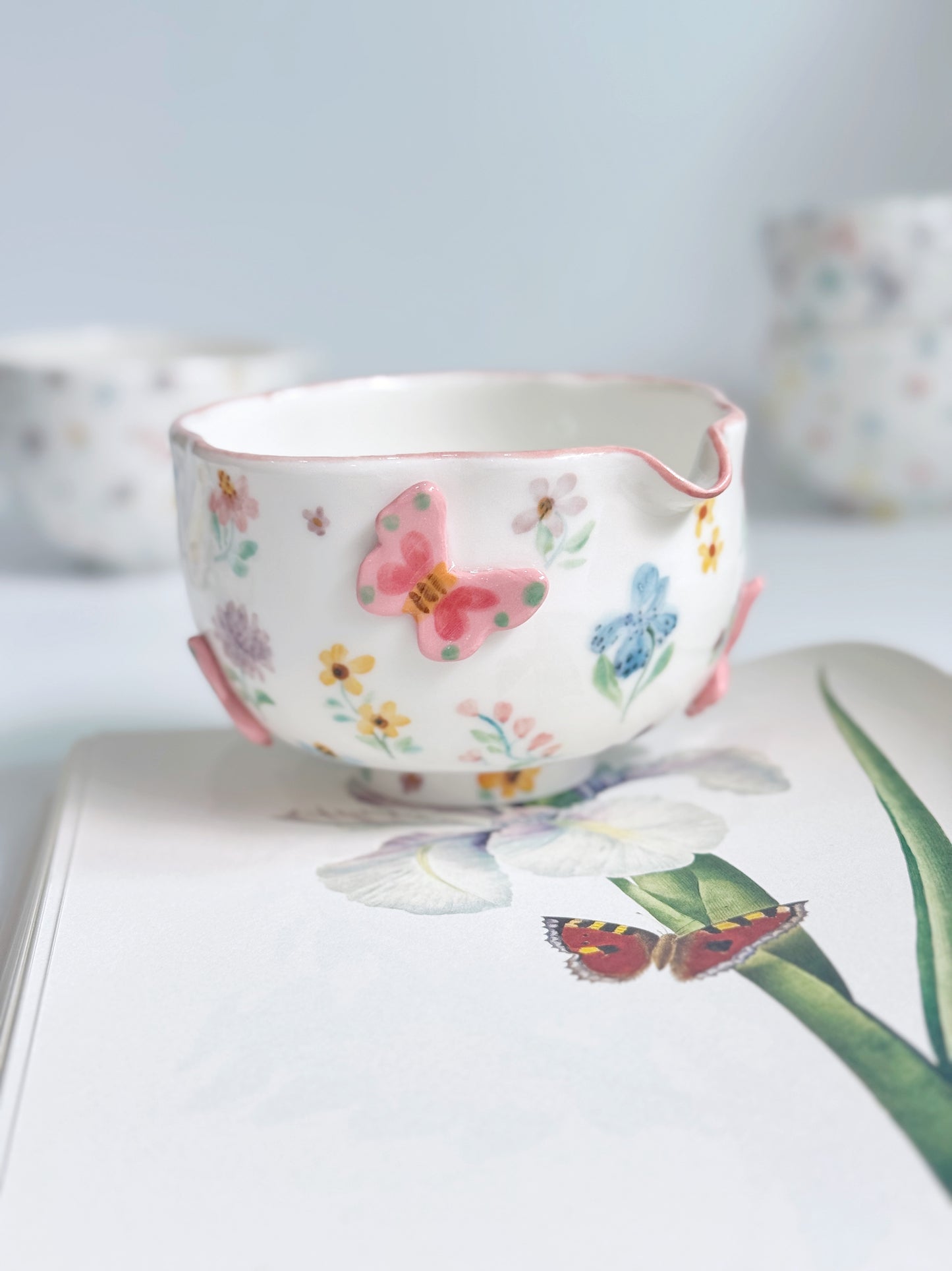 (PREORDER) pink botanica matcha bowl