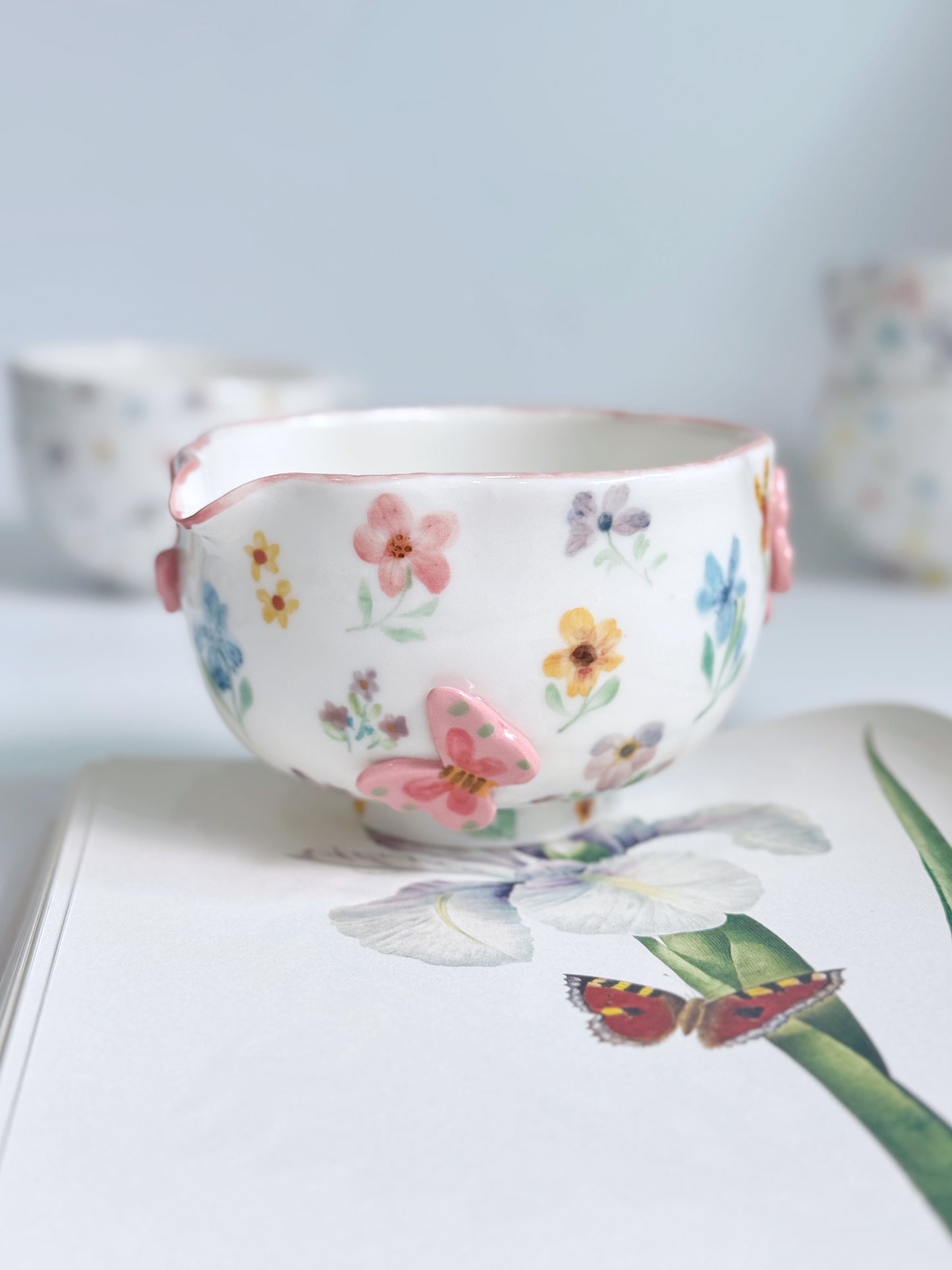 (PREORDER) pink botanica matcha bowl