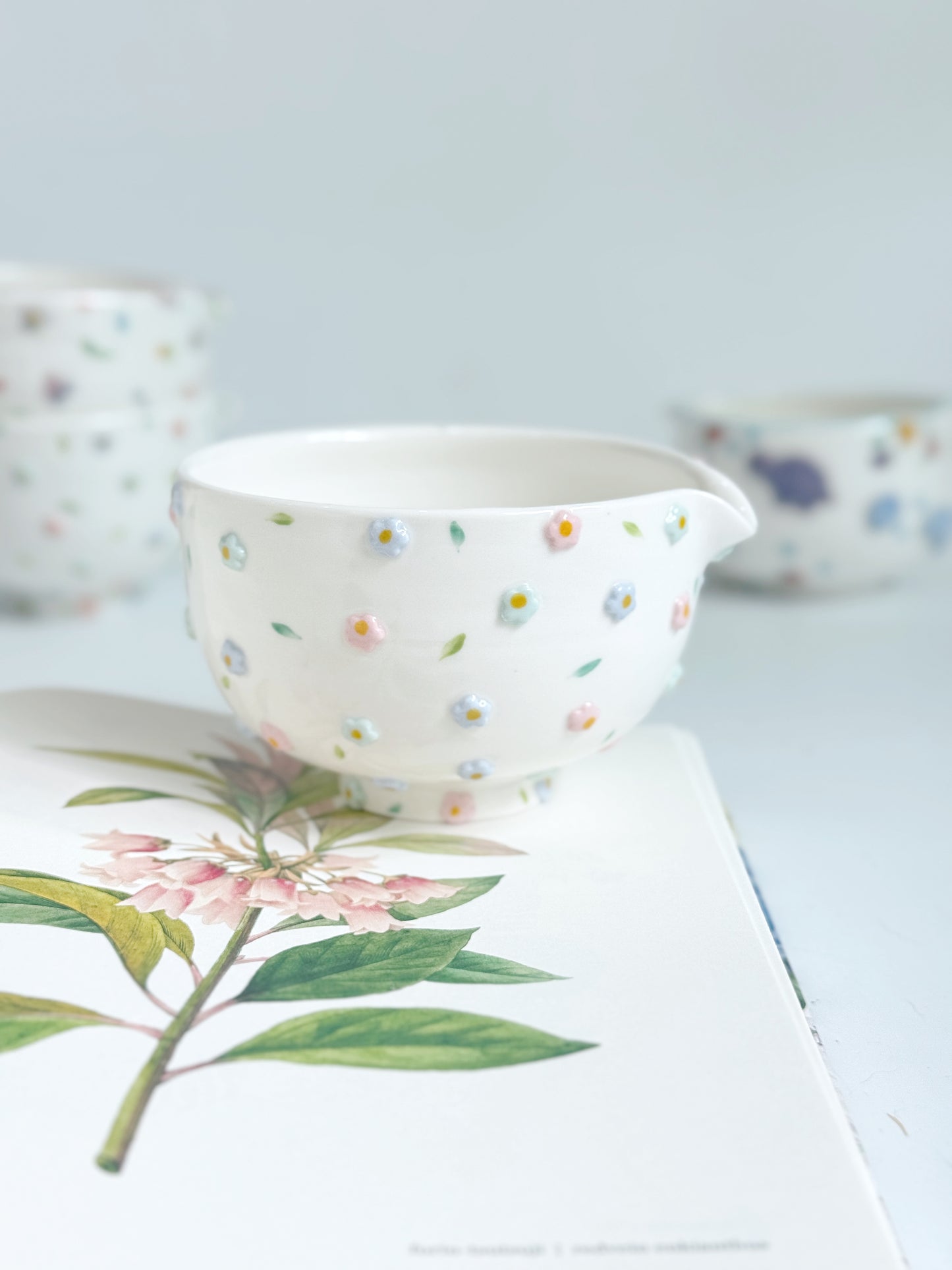blush sky matcha bowl