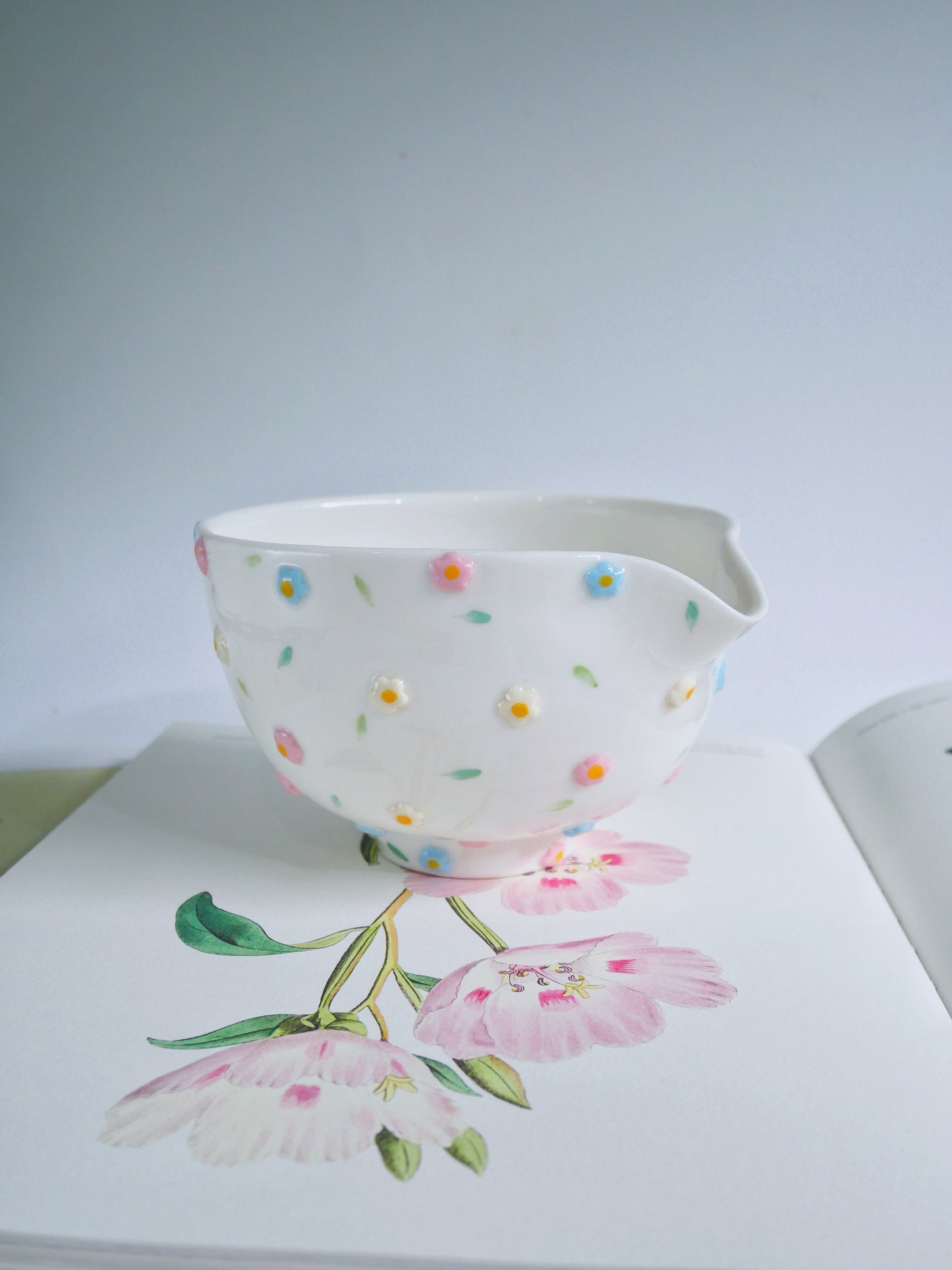 cotton candy matcha bowl
