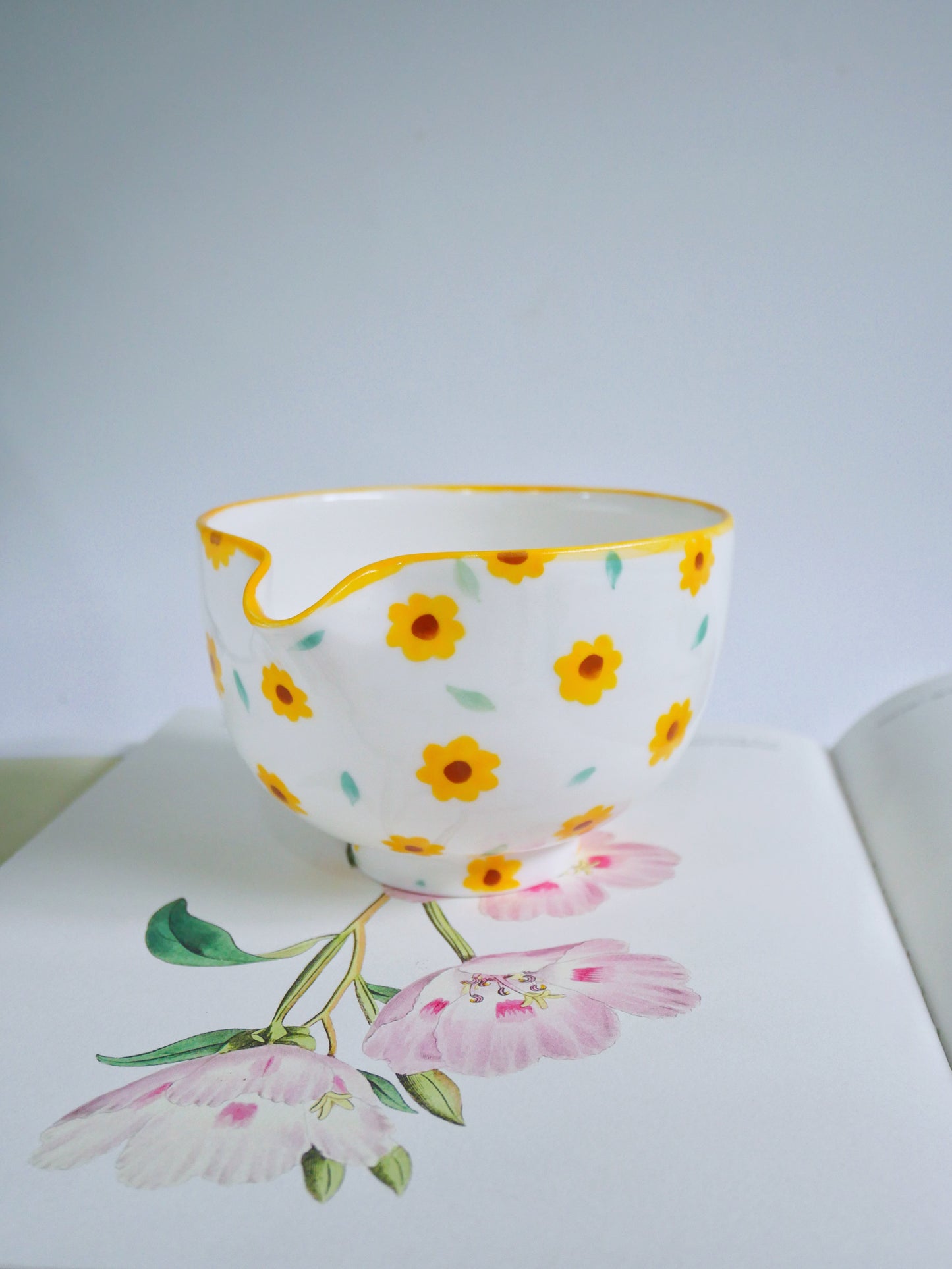 sunflower matcha bowl