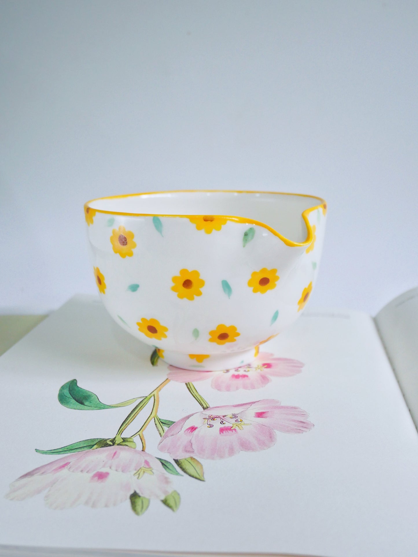 sunflower matcha bowl
