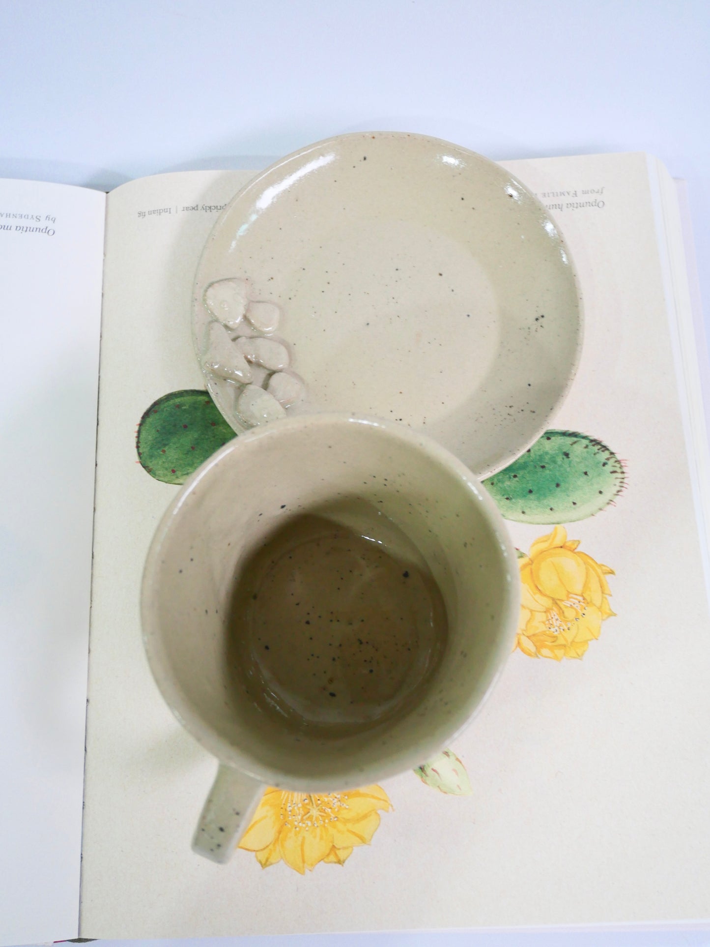 mushroom tea cup
