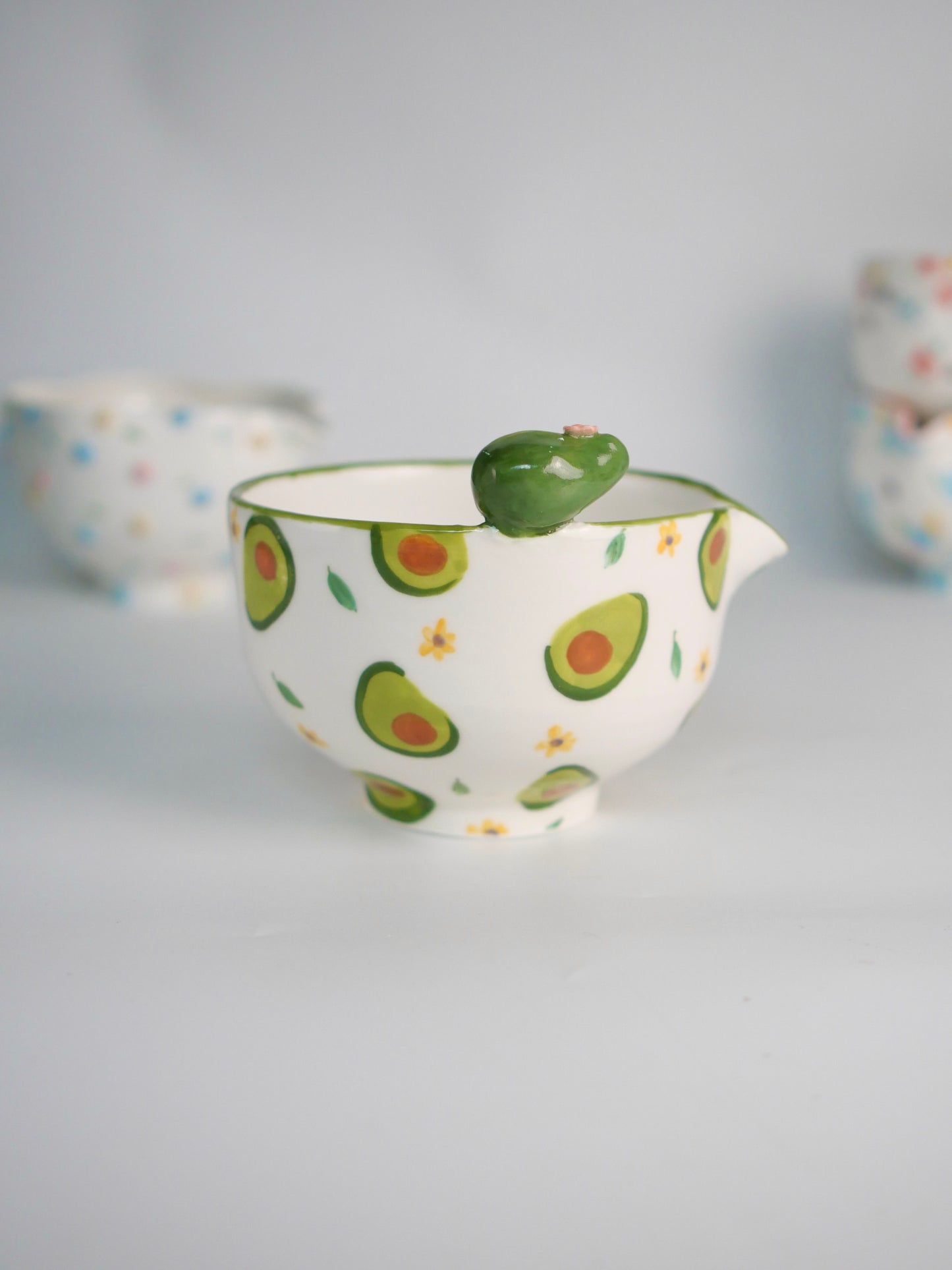 happy avocado matcha bowl