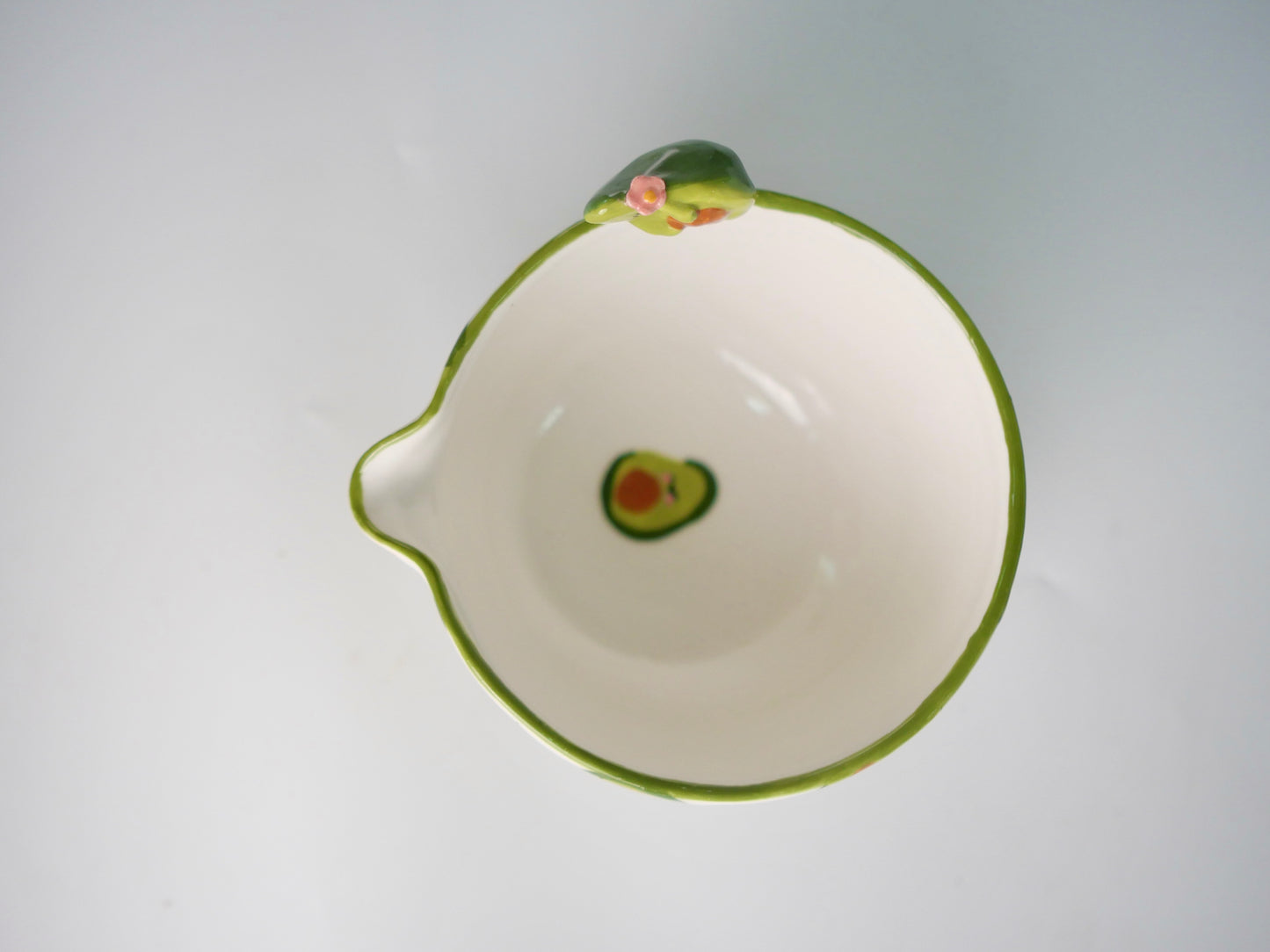 happy avocado matcha bowl