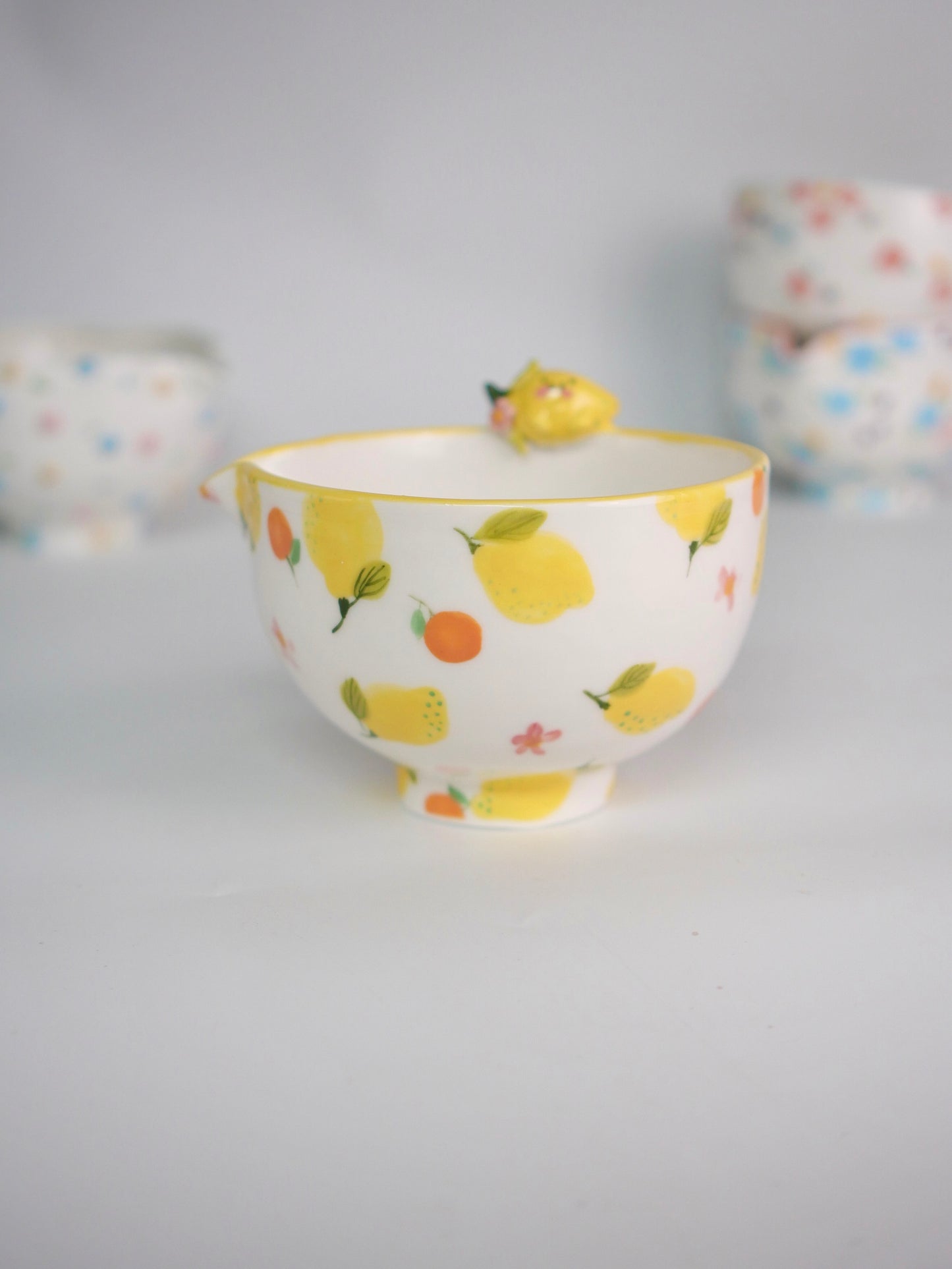 lemon drop matcha bowl