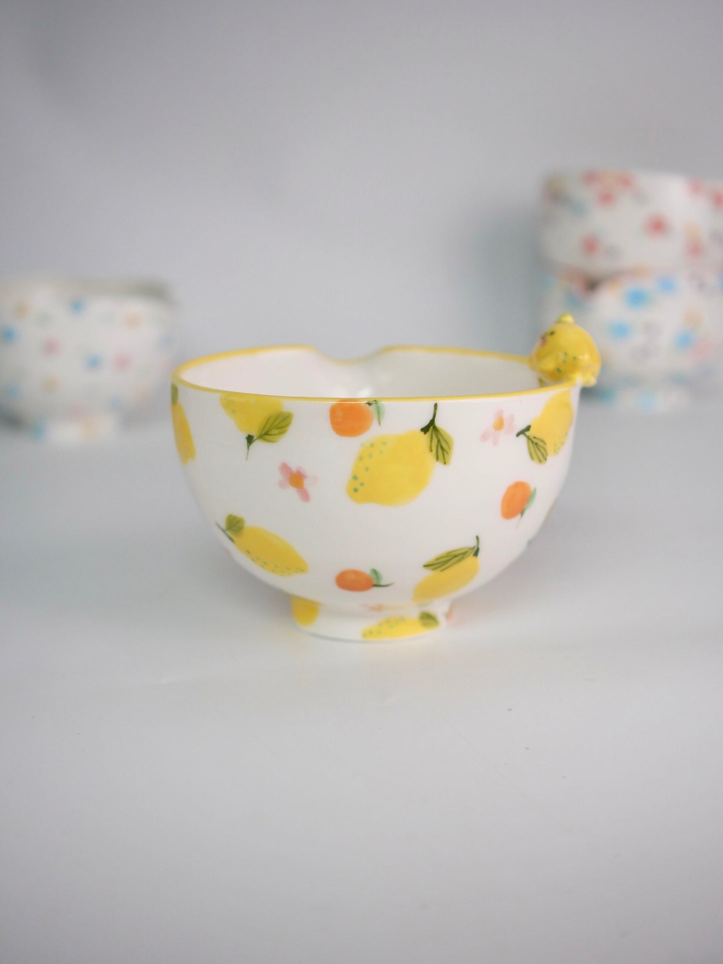 lemon drop matcha bowl