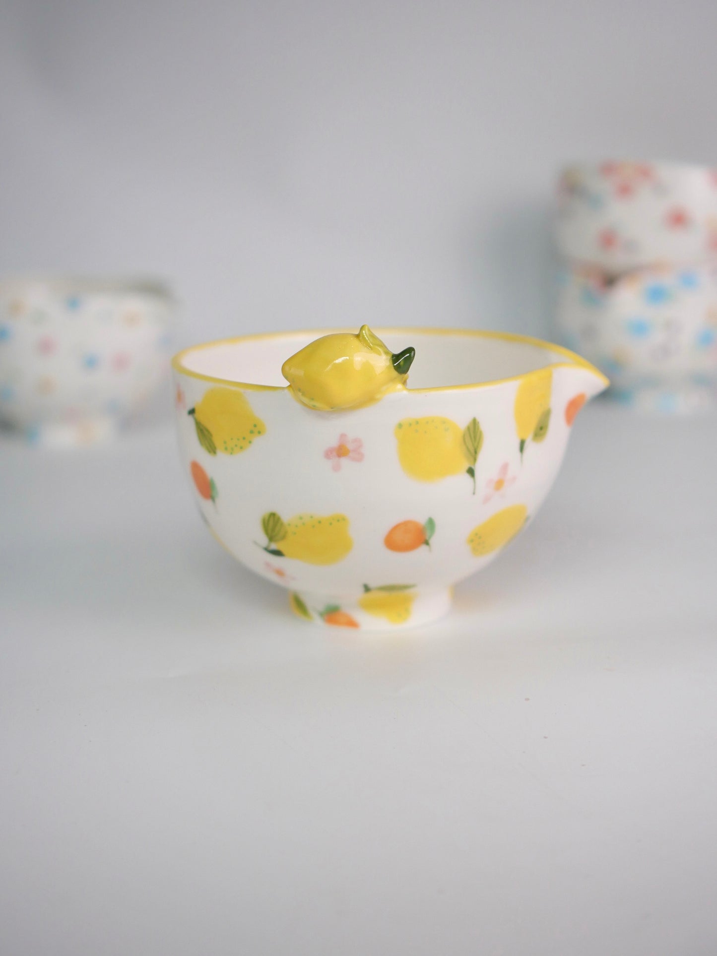 lemon drop matcha bowl