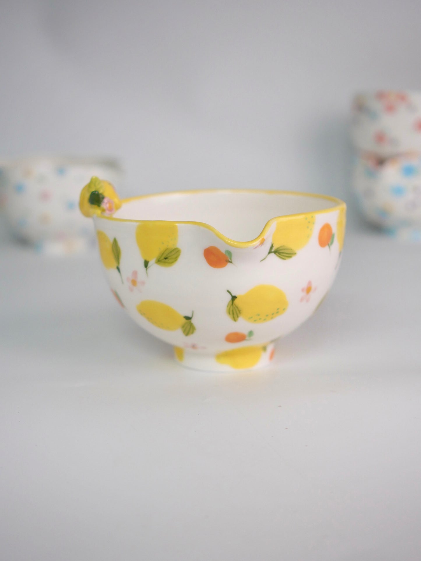 lemon drop matcha bowl