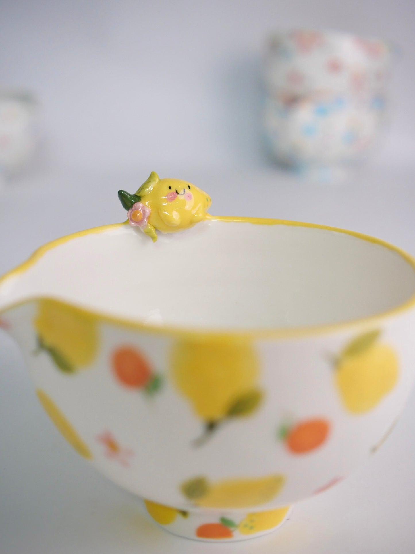 lemon drop matcha bowl