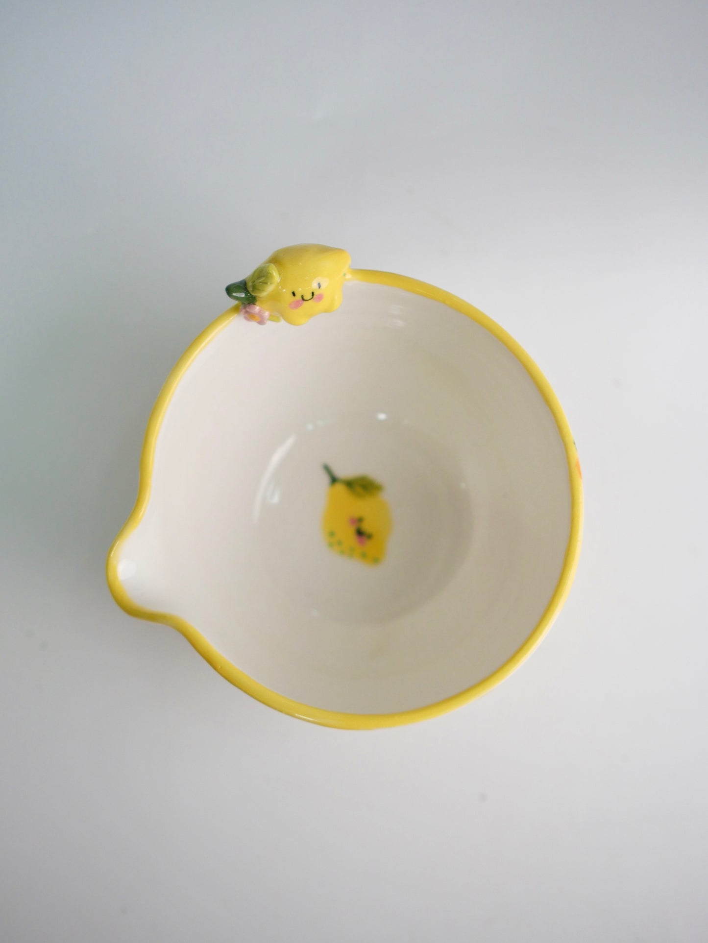 lemon drop matcha bowl