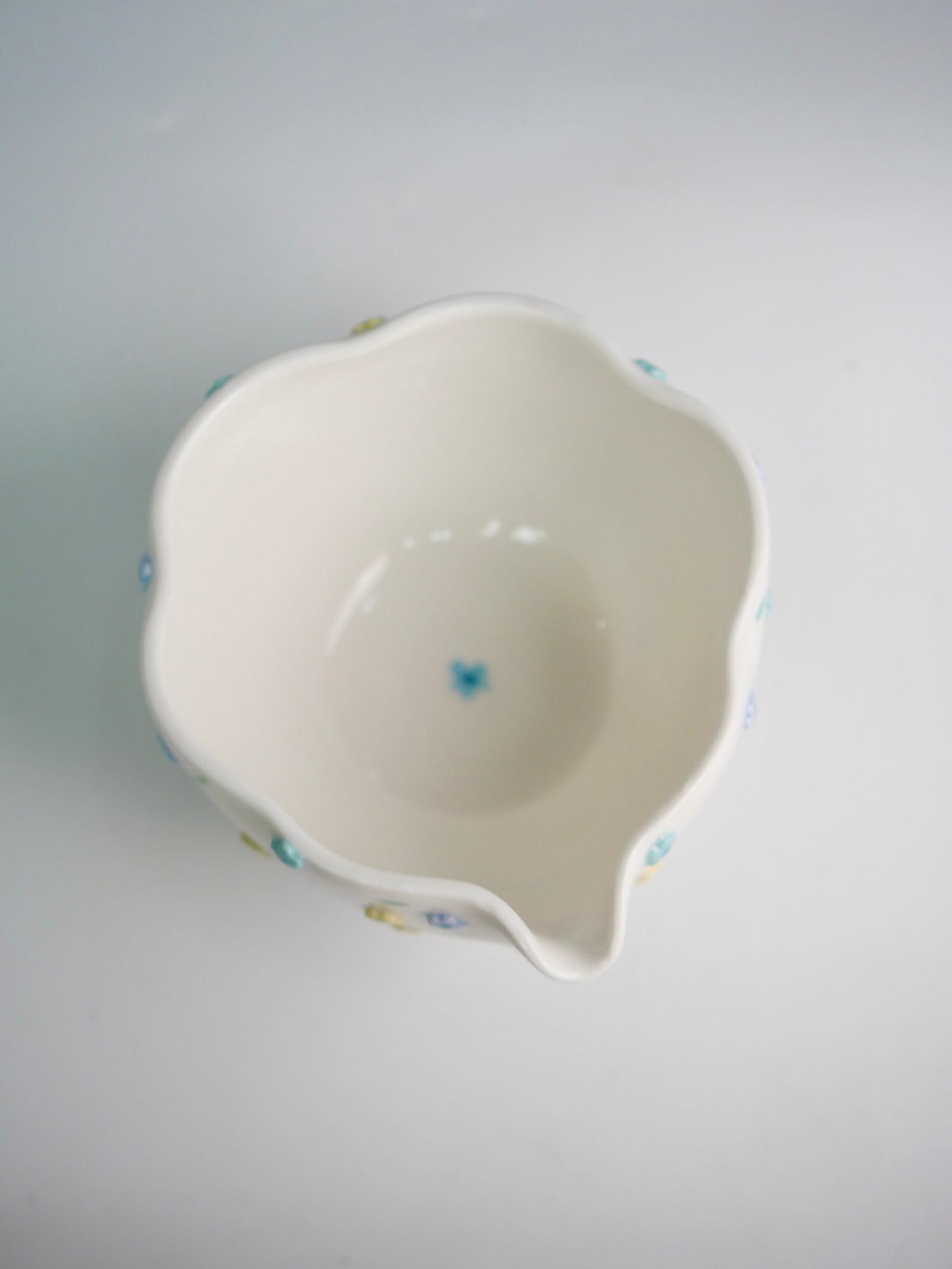 dew drop blossom matcha bowl