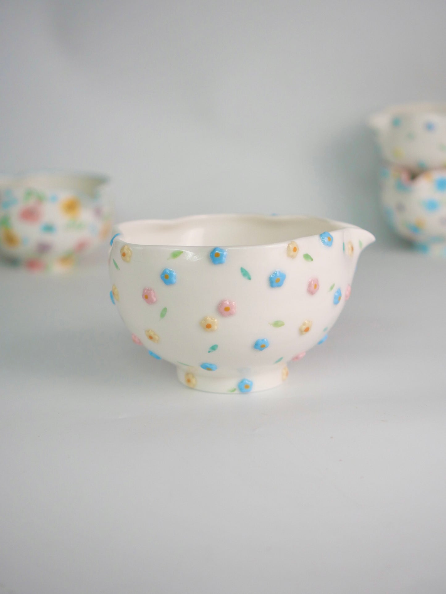 cotton candy matcha bowl