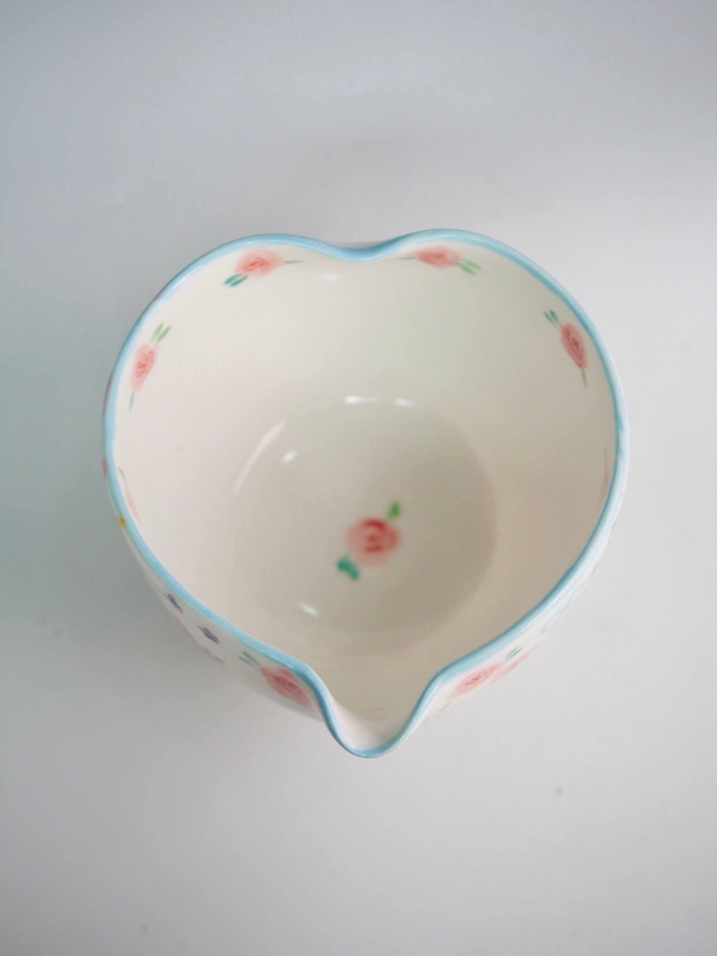 blushing rose matcha bowl