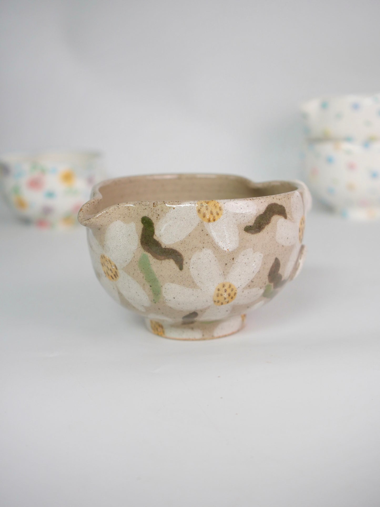 (PREORDER) ribbon blossom matcha bowl