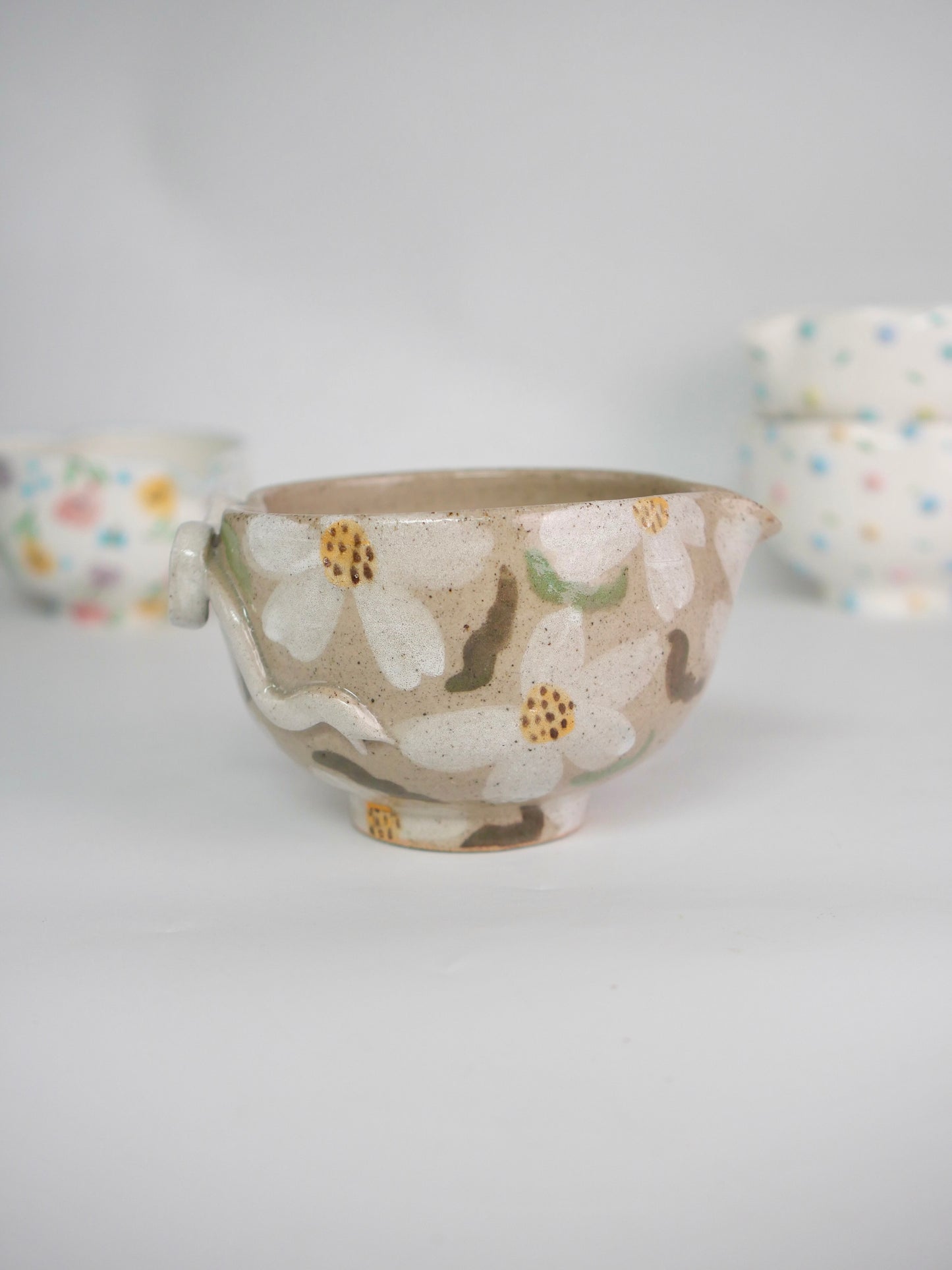 (PREORDER) ribbon blossom matcha bowl