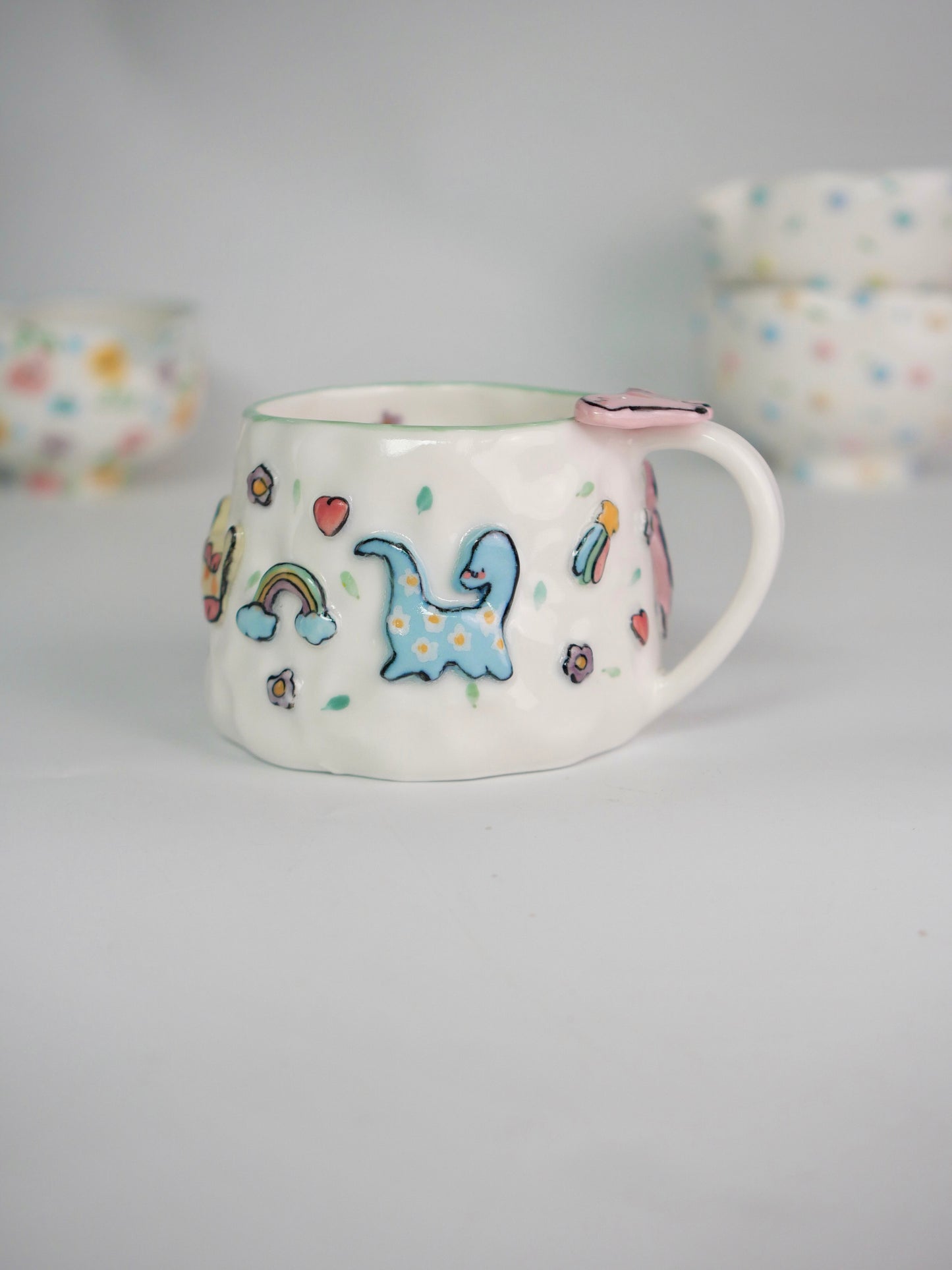 jurassic sky mug