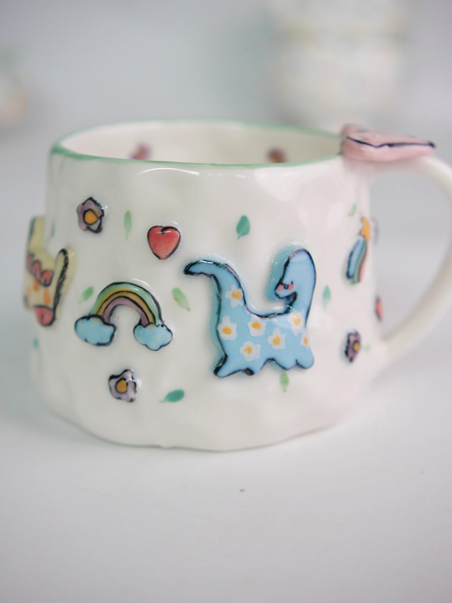 jurassic sky mug
