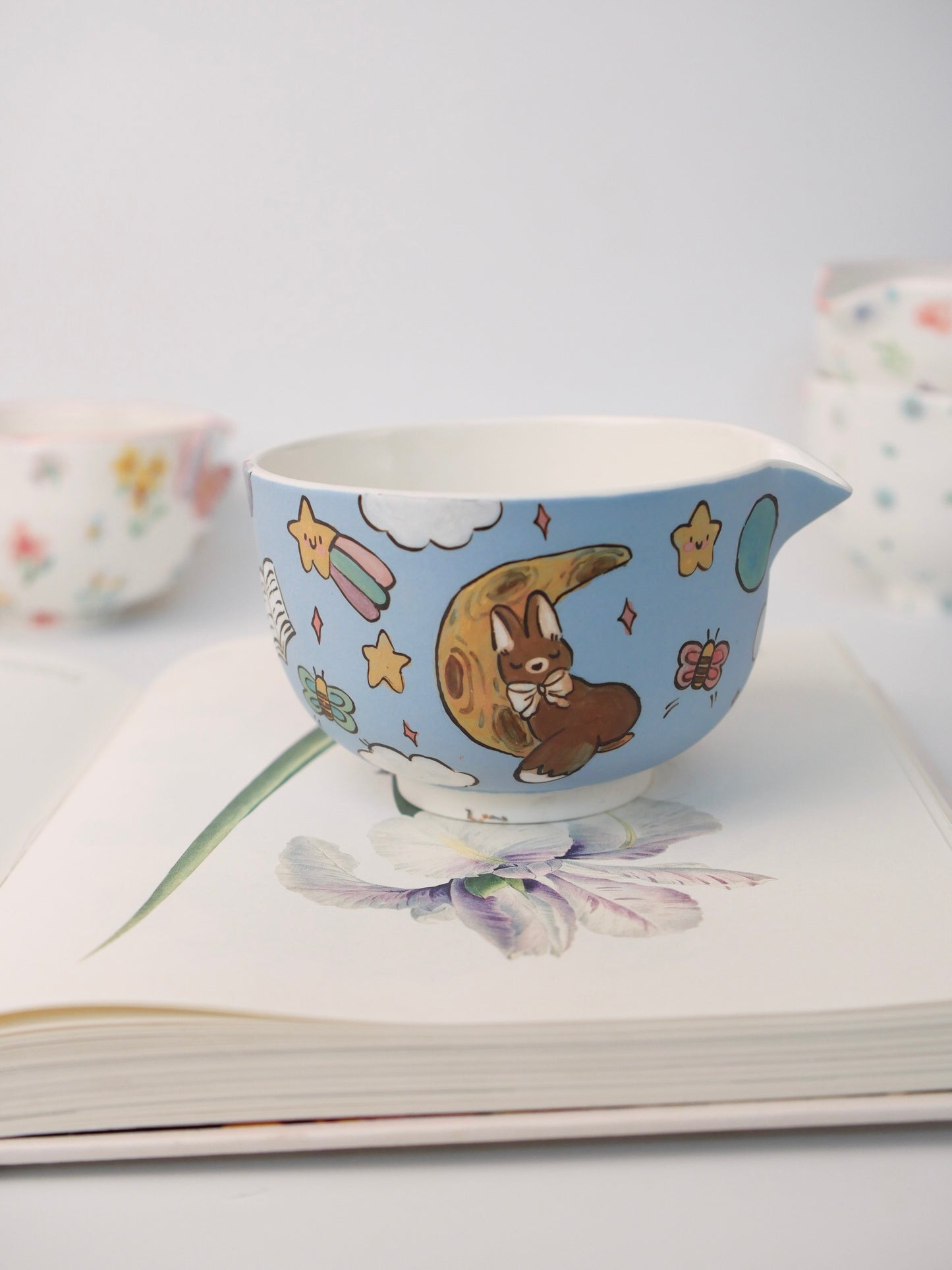 little bunny prince matcha bowl