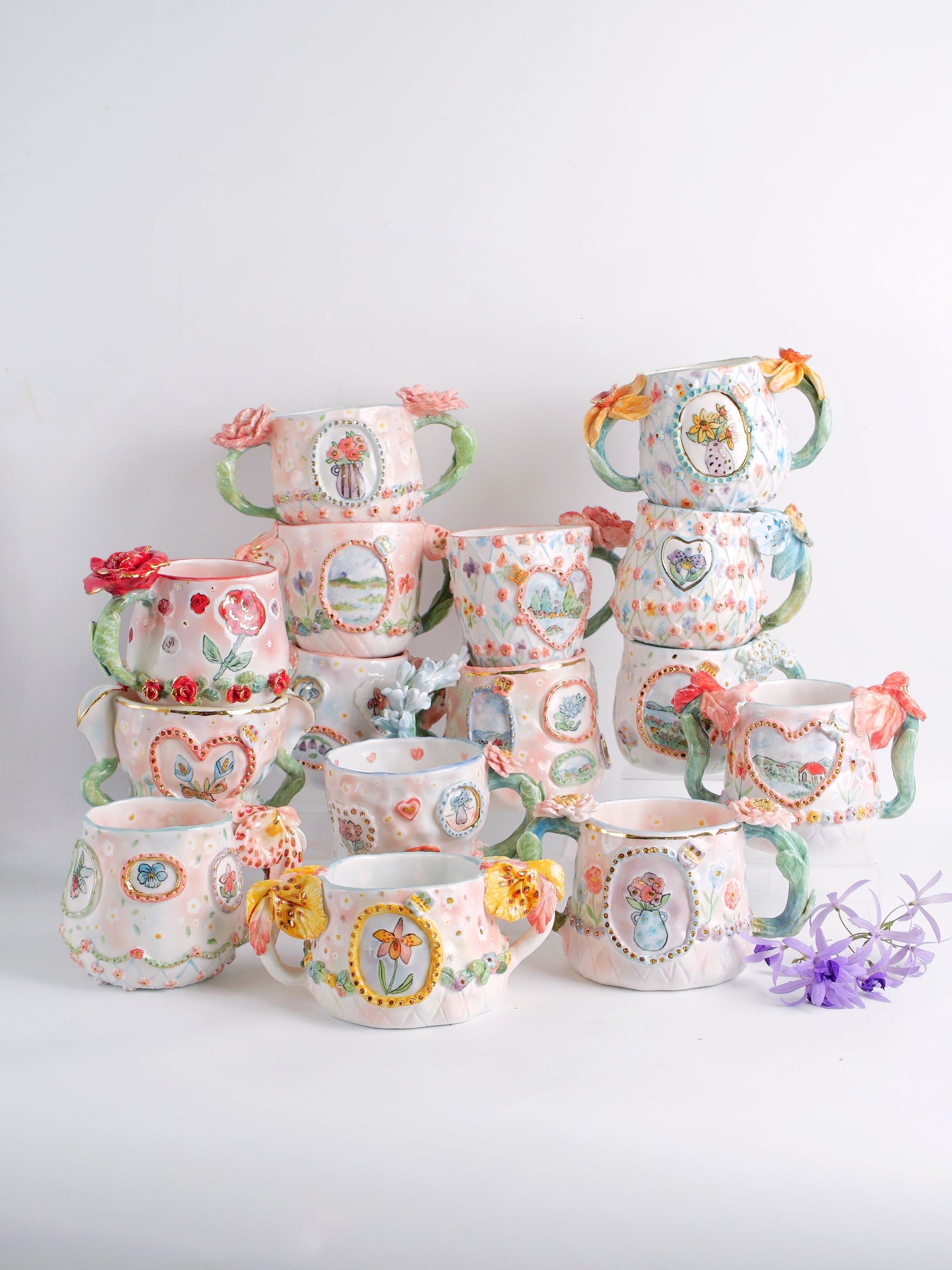 Spring mug collection