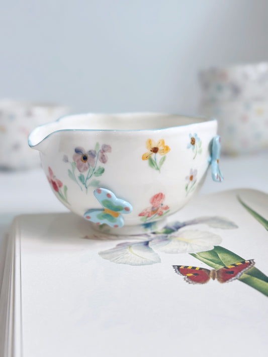 (PREORDER) blue botanica matcha bowl