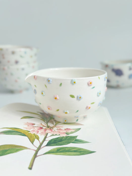 blush sky matcha bowl