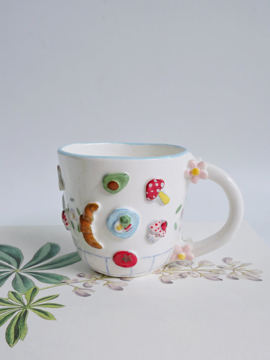 happy brunch mug
