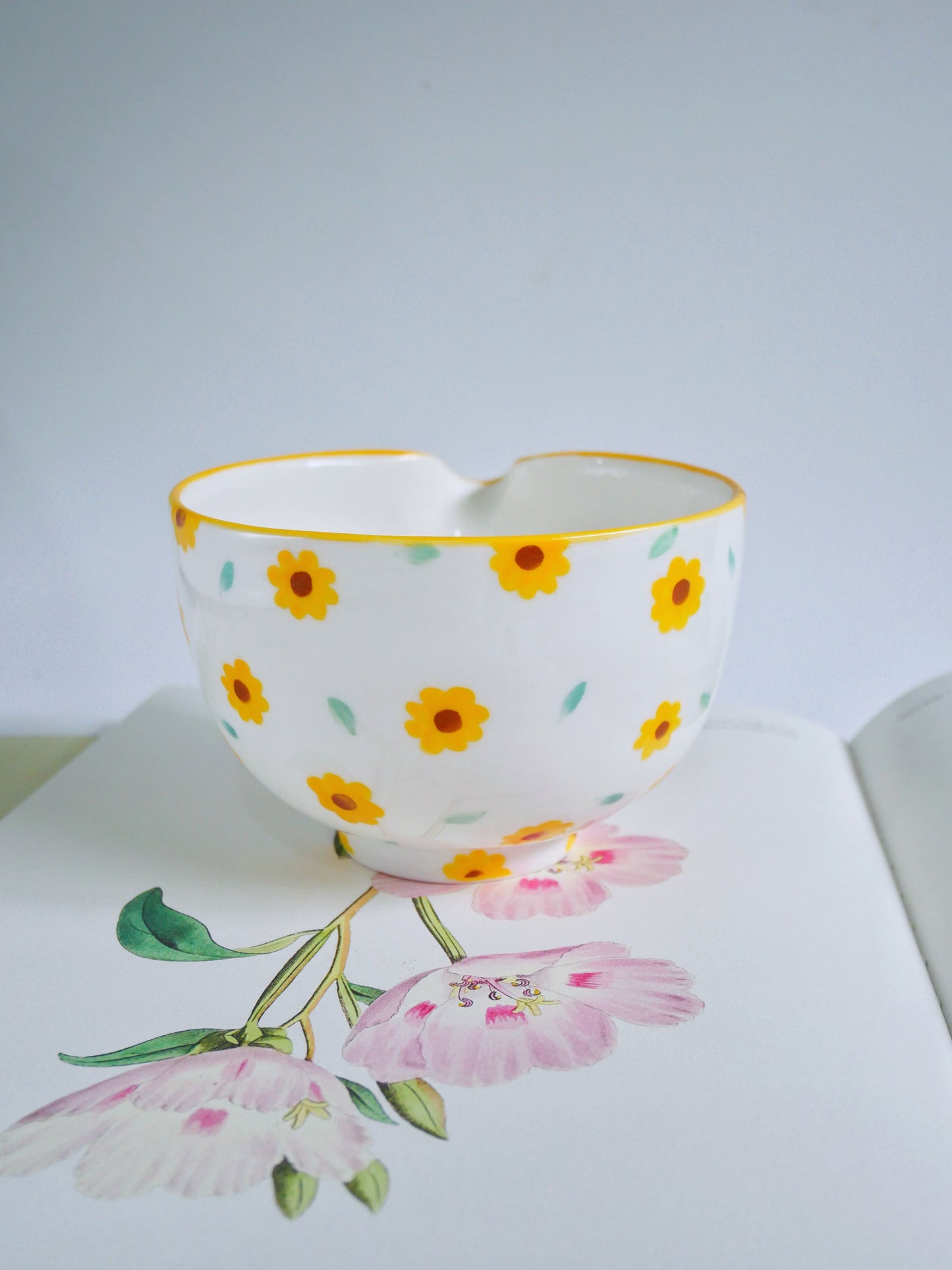 sunflower matcha bowl