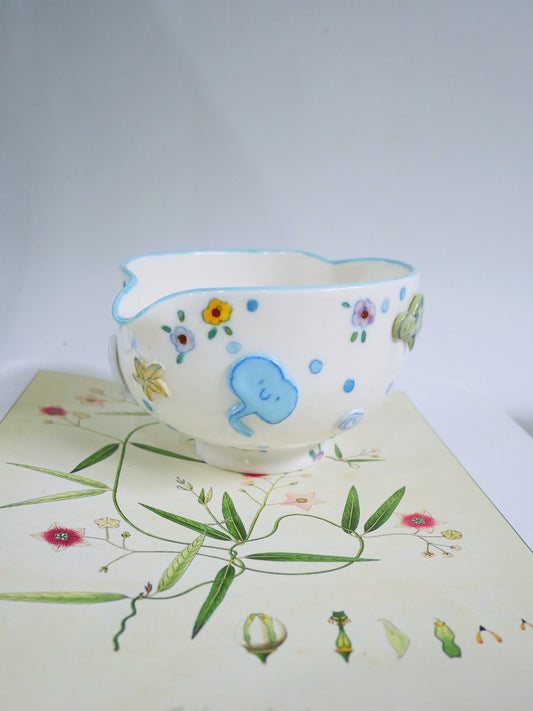 sea critter matcha bowl