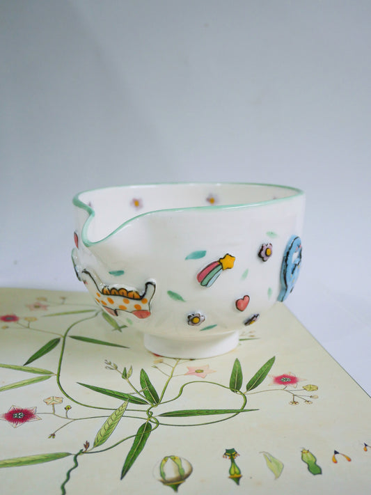 jurassic sky matcha bowl