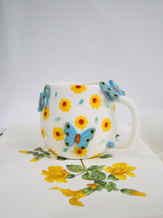 sunflower mug