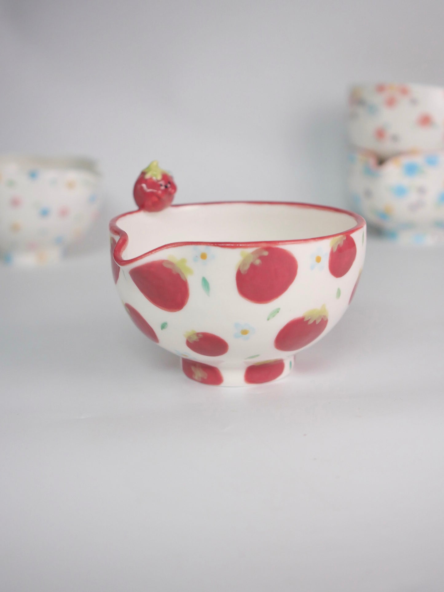 chubby tomato matcha bowl