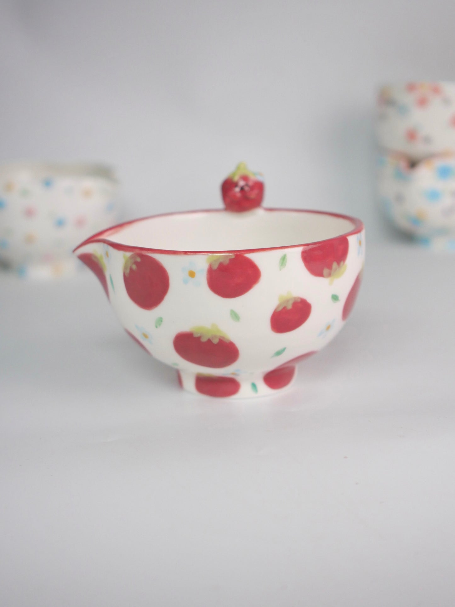 chubby tomato matcha bowl