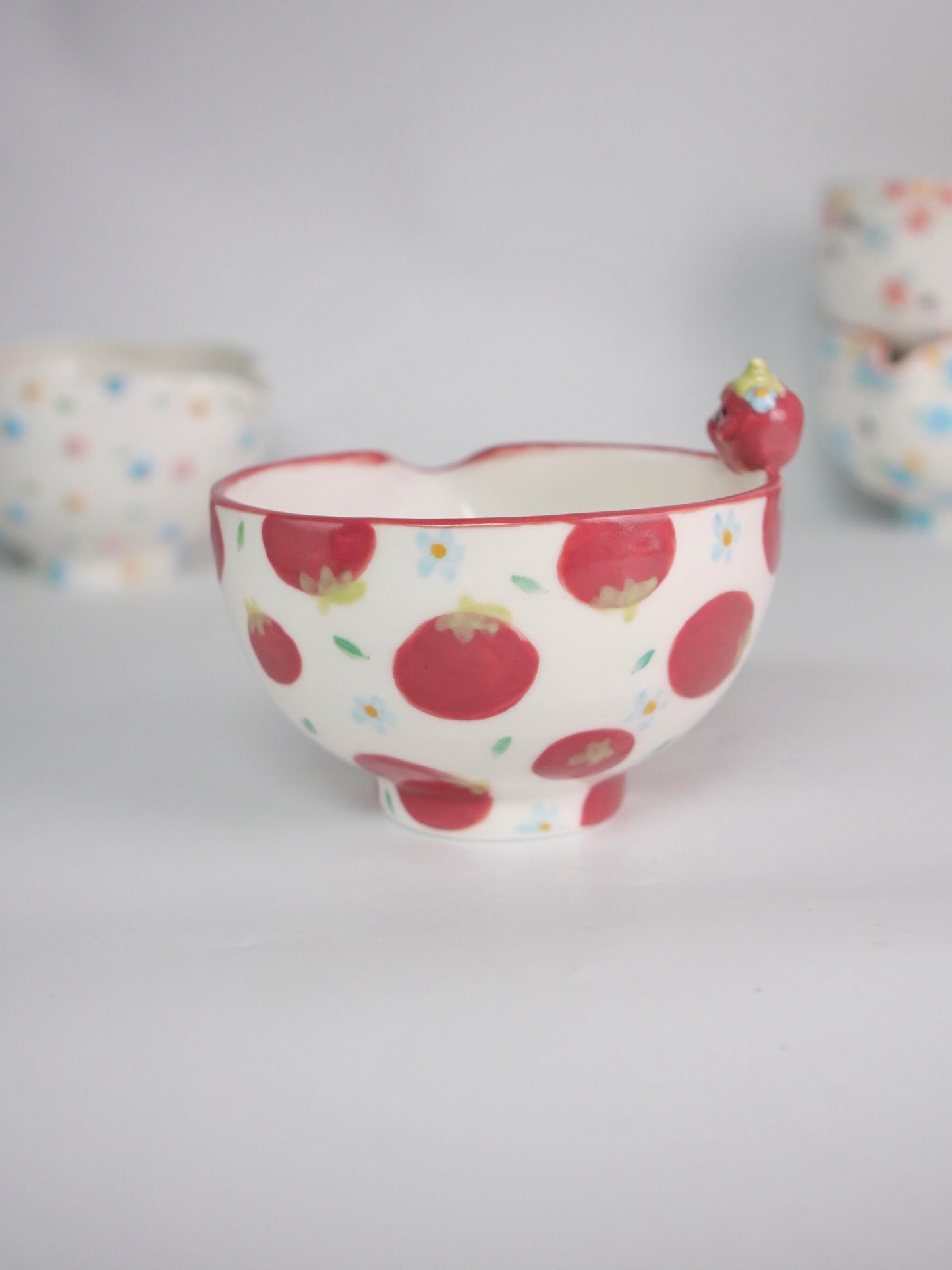 chubby tomato matcha bowl