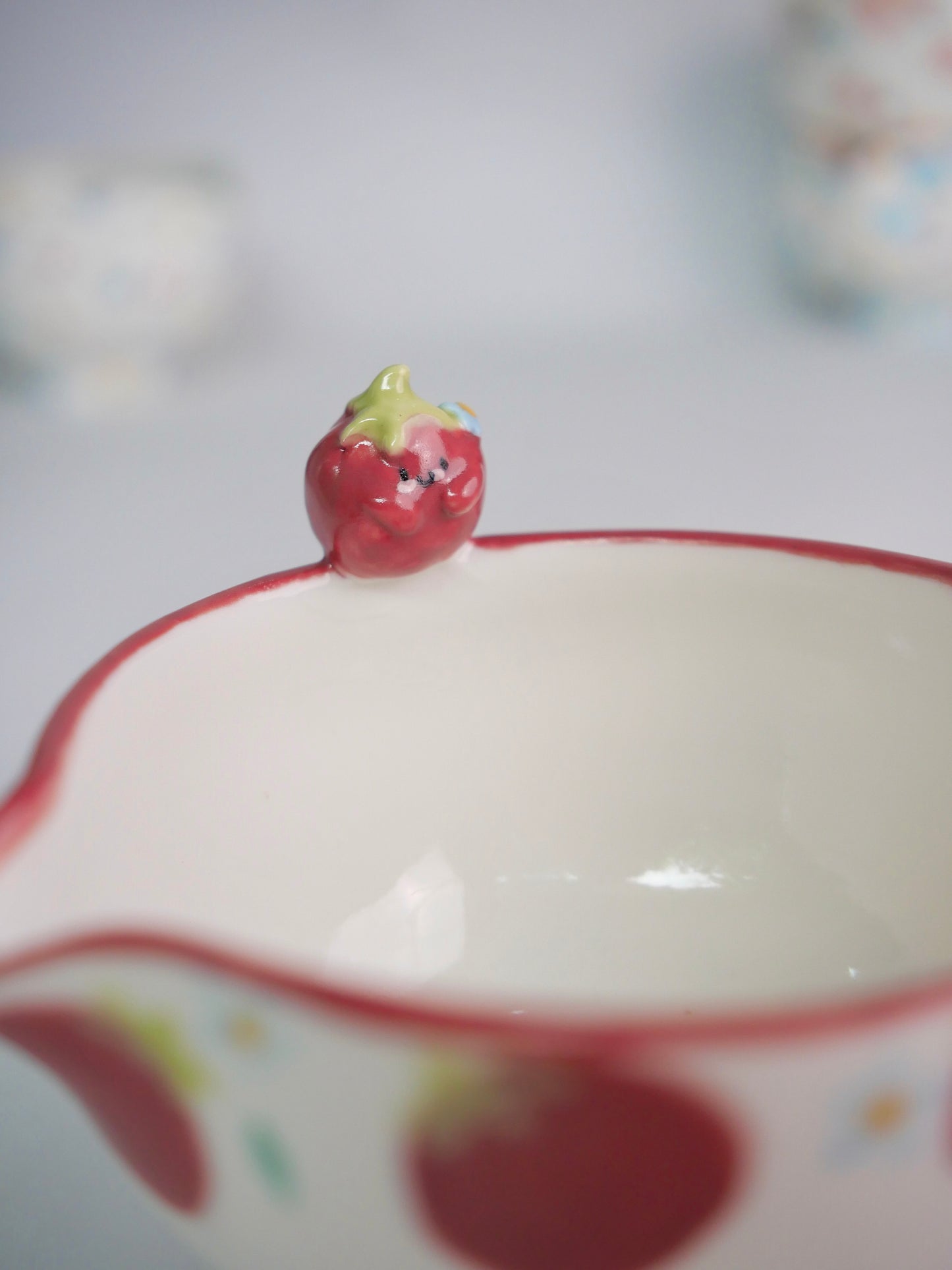 chubby tomato matcha bowl