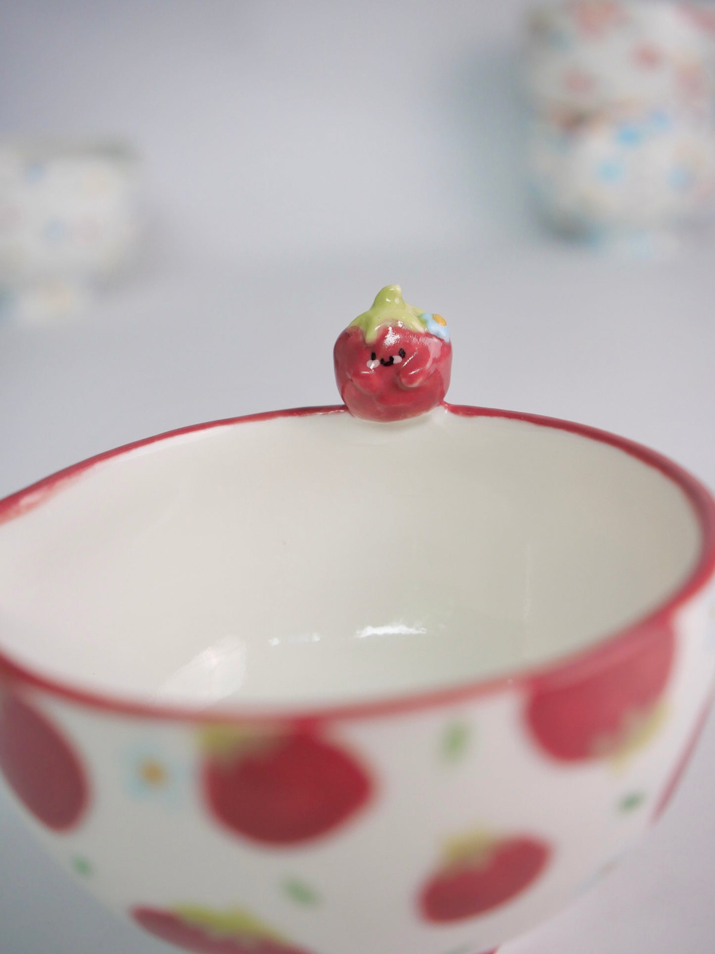 chubby tomato matcha bowl