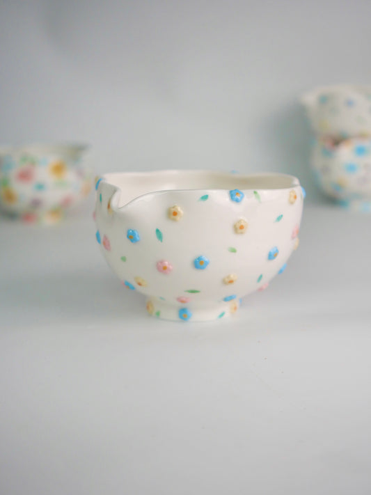 cotton candy matcha bowl