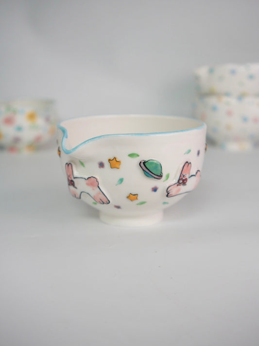 bunny waltz matcha bowl