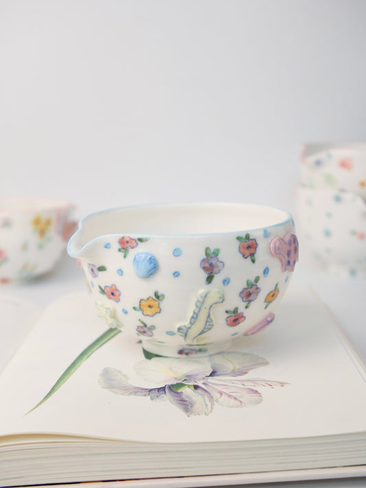 under the sea matcha bowl