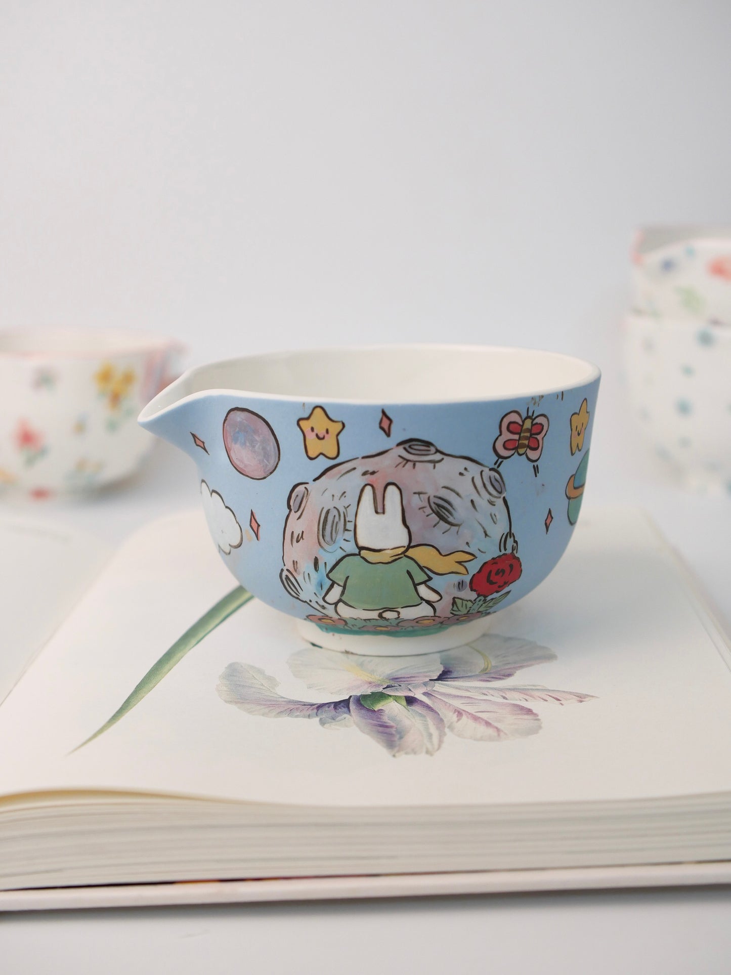 little bunny prince matcha bowl