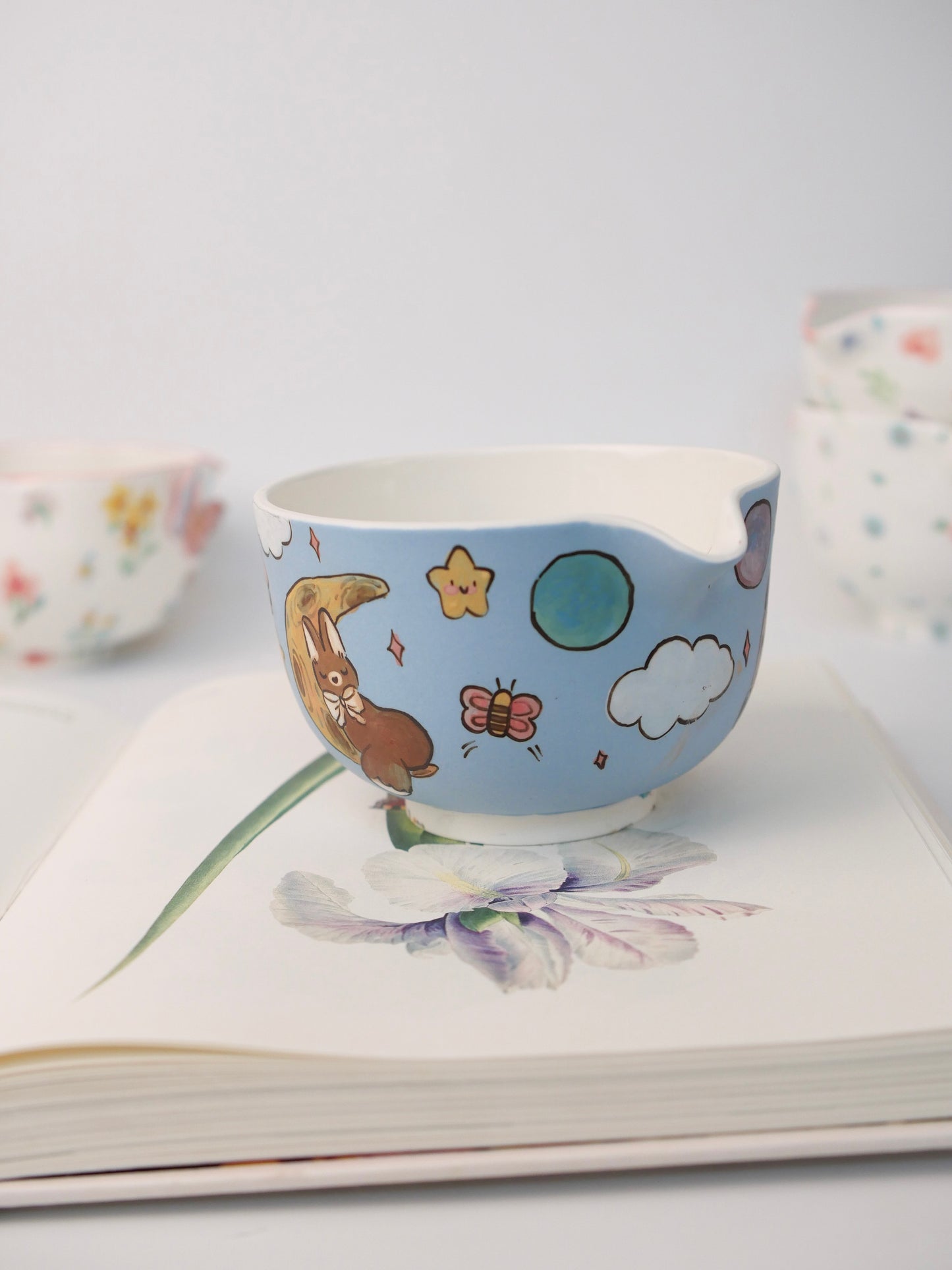 little bunny prince matcha bowl