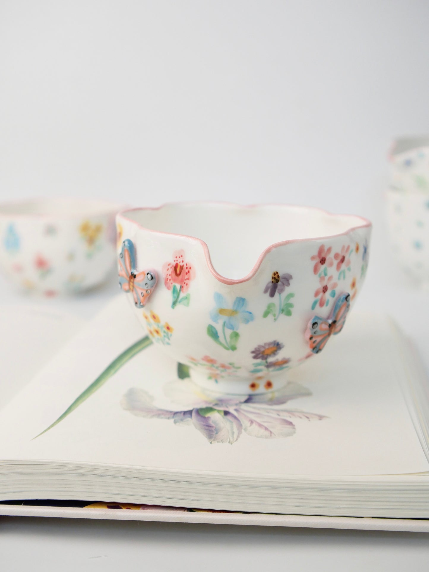 pink botanica matcha bowl