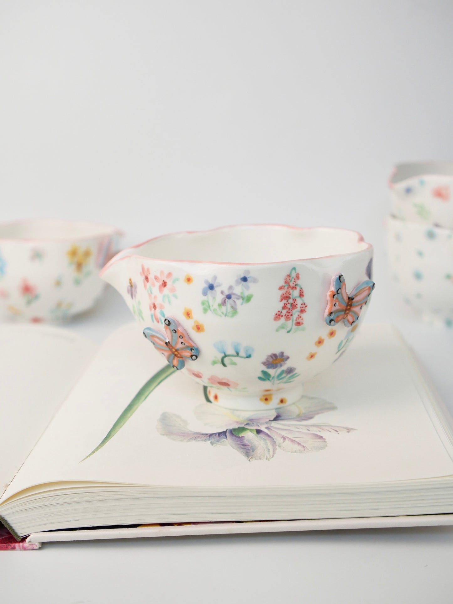 pink botanica matcha bowl