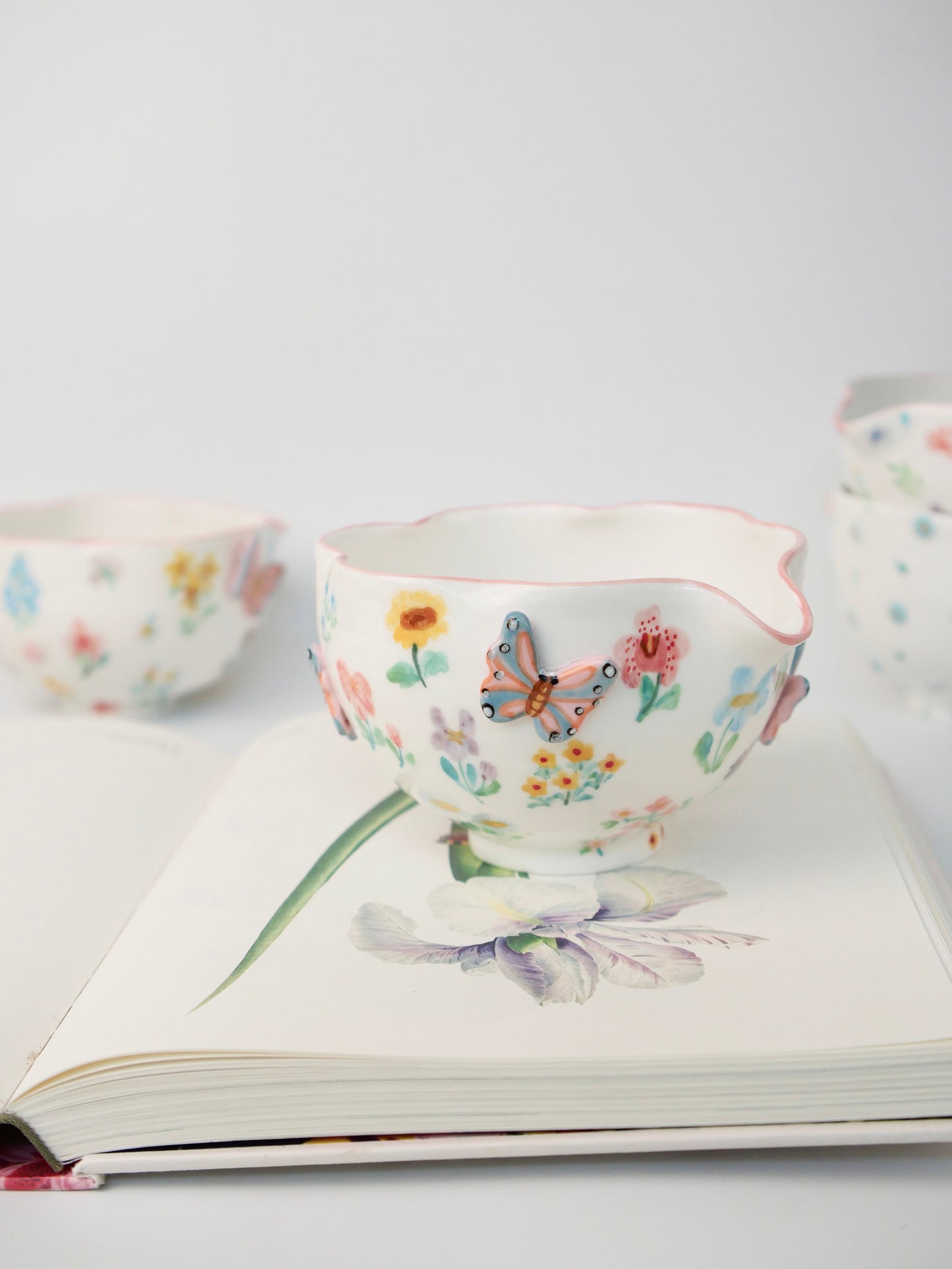 pink botanica matcha bowl