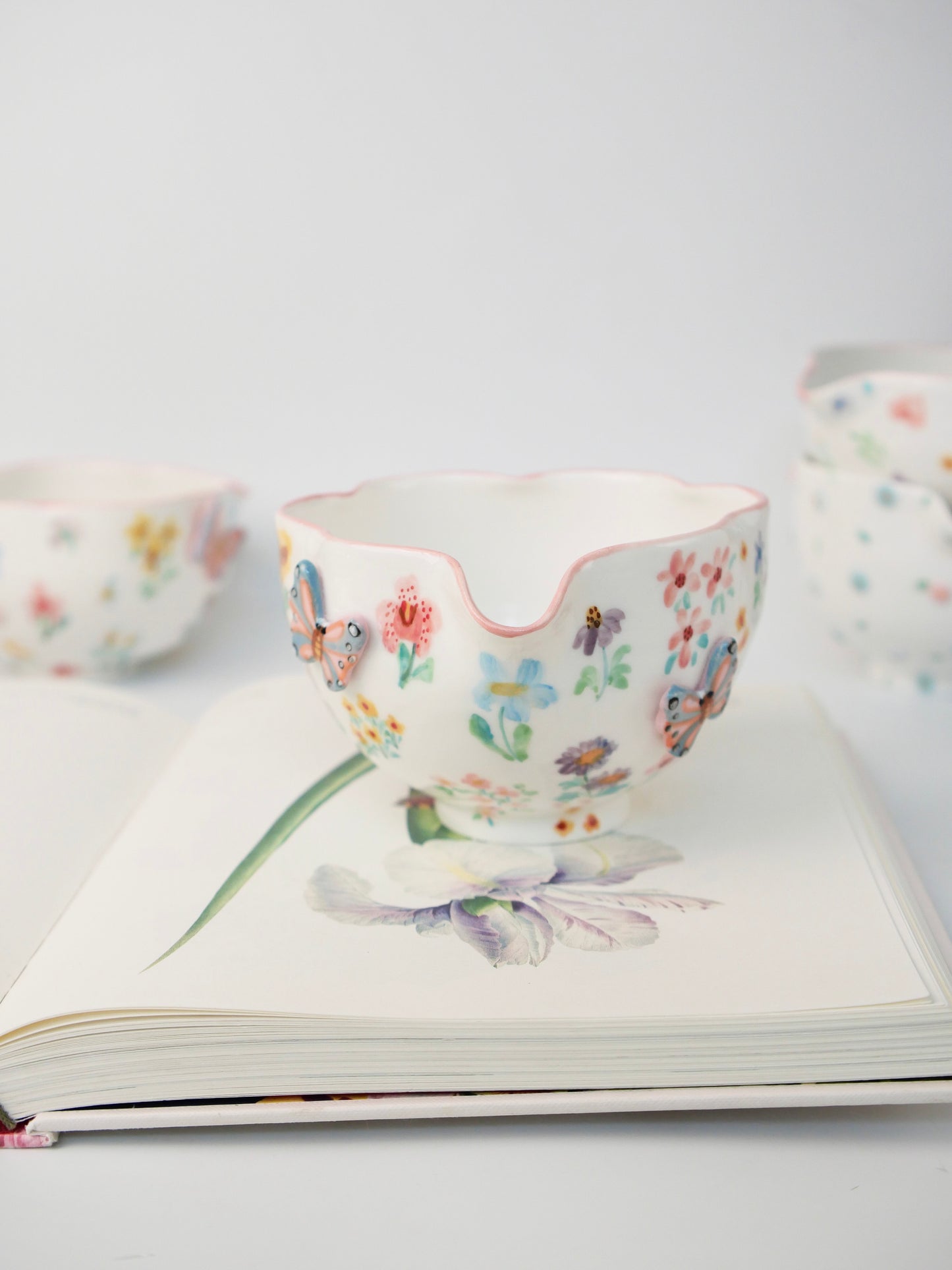 pink botanica matcha bowl